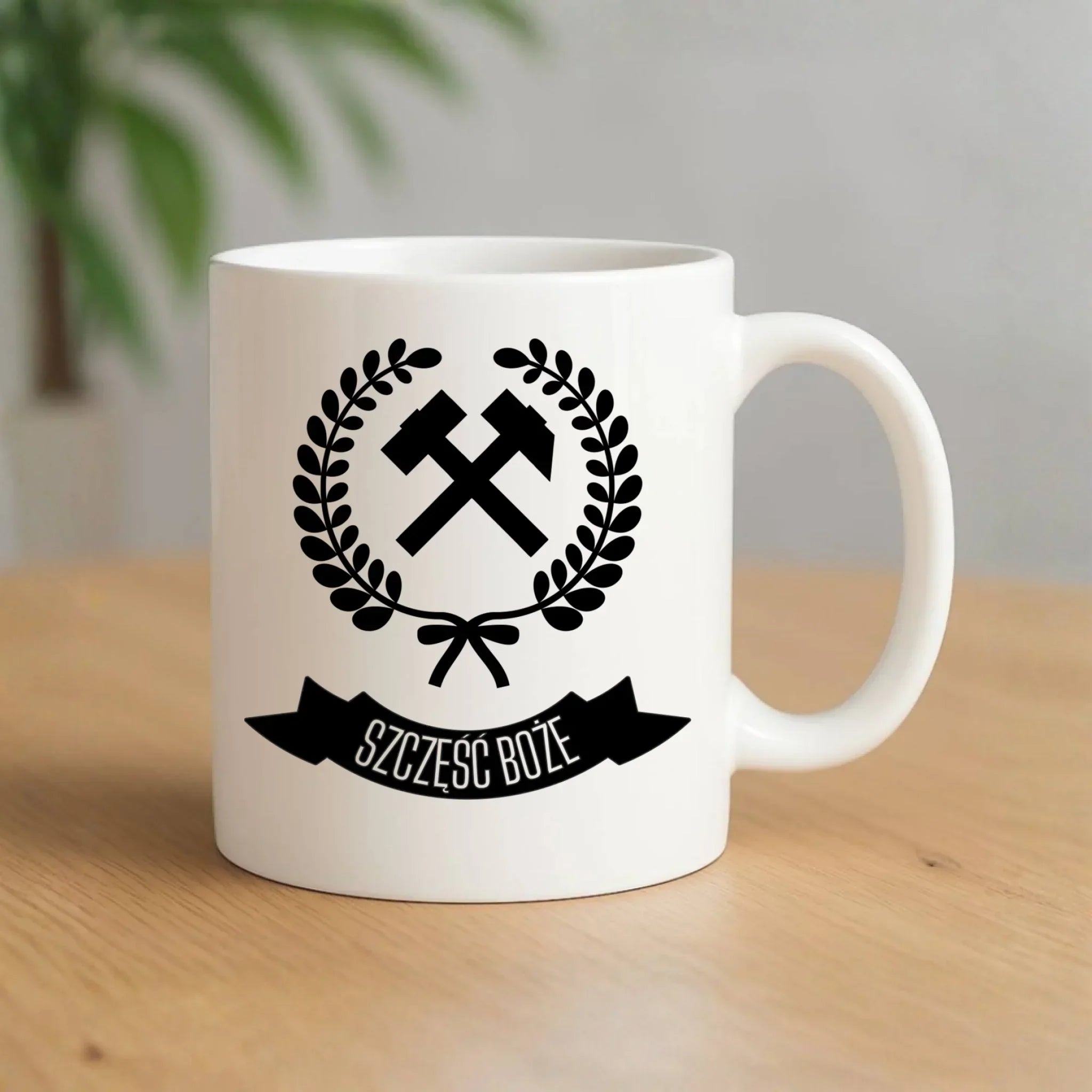 Kubek - prezent dla górnika - Szczęść Boże G02 - StoryCups.pl