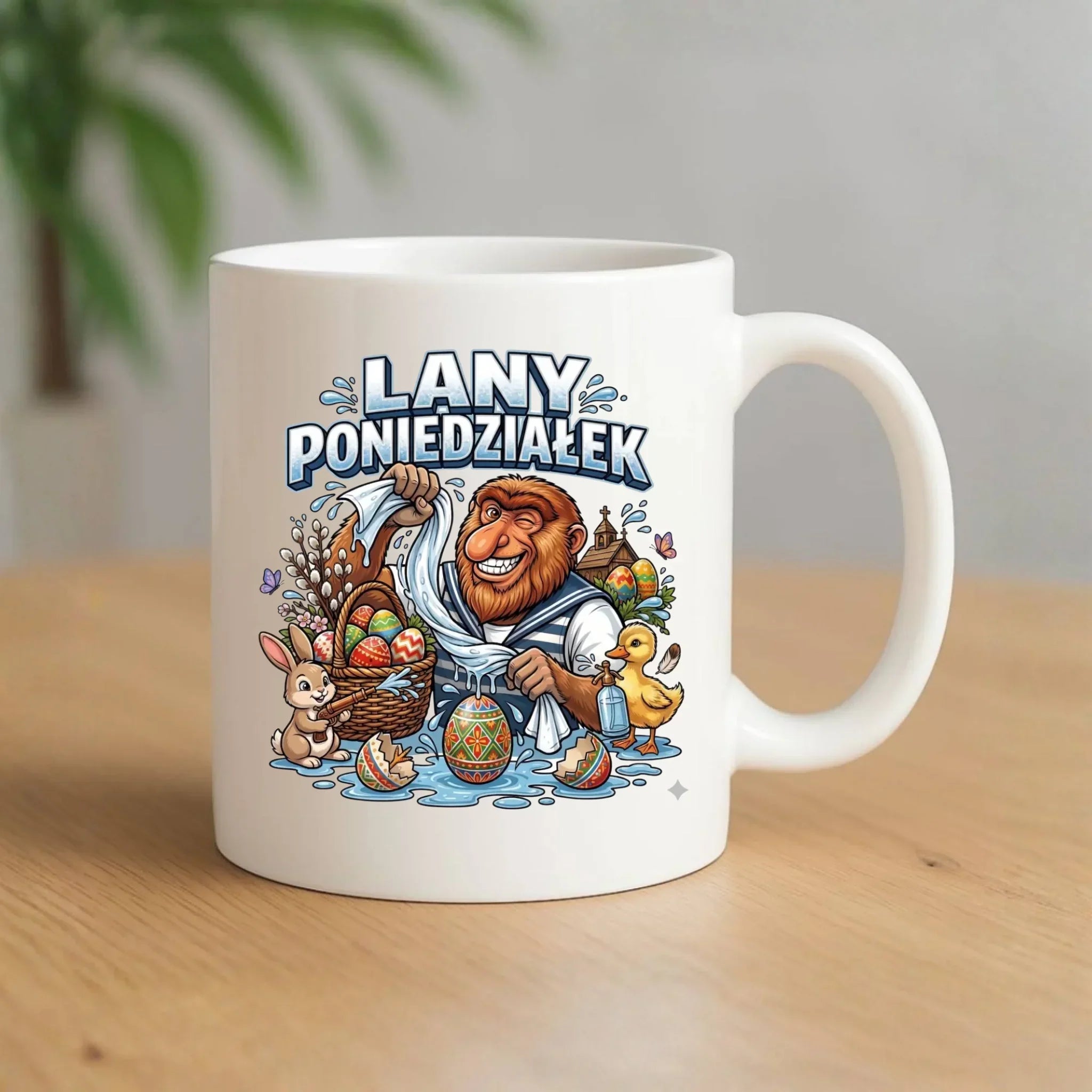 Kubek wielkanocny - Lany poniedziałek Janusz Nosacz WN38 - StoryCups.pl
