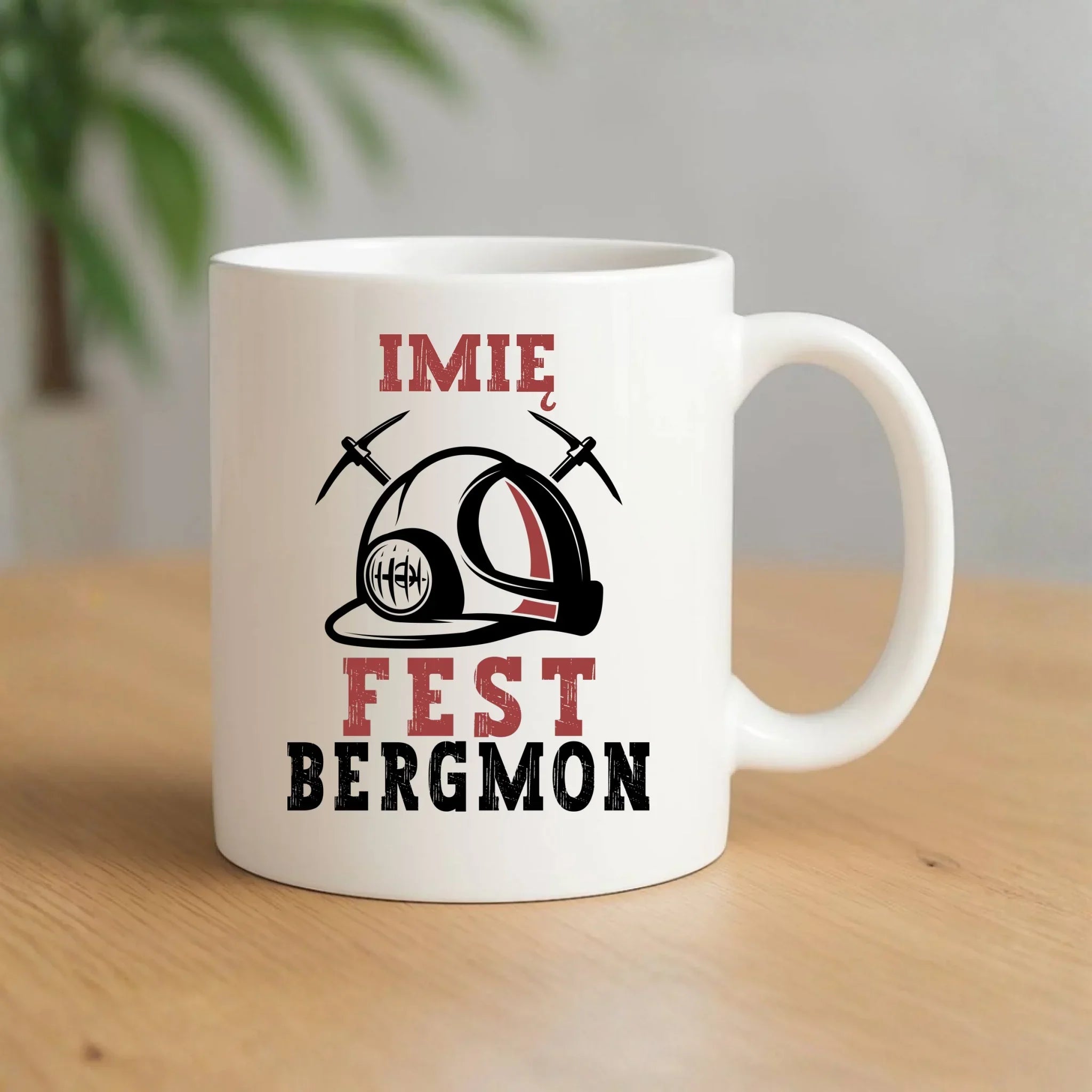 Kubek - prezent dla górnika - Fest bergmon - personalizowany G07 - StoryCups.pl