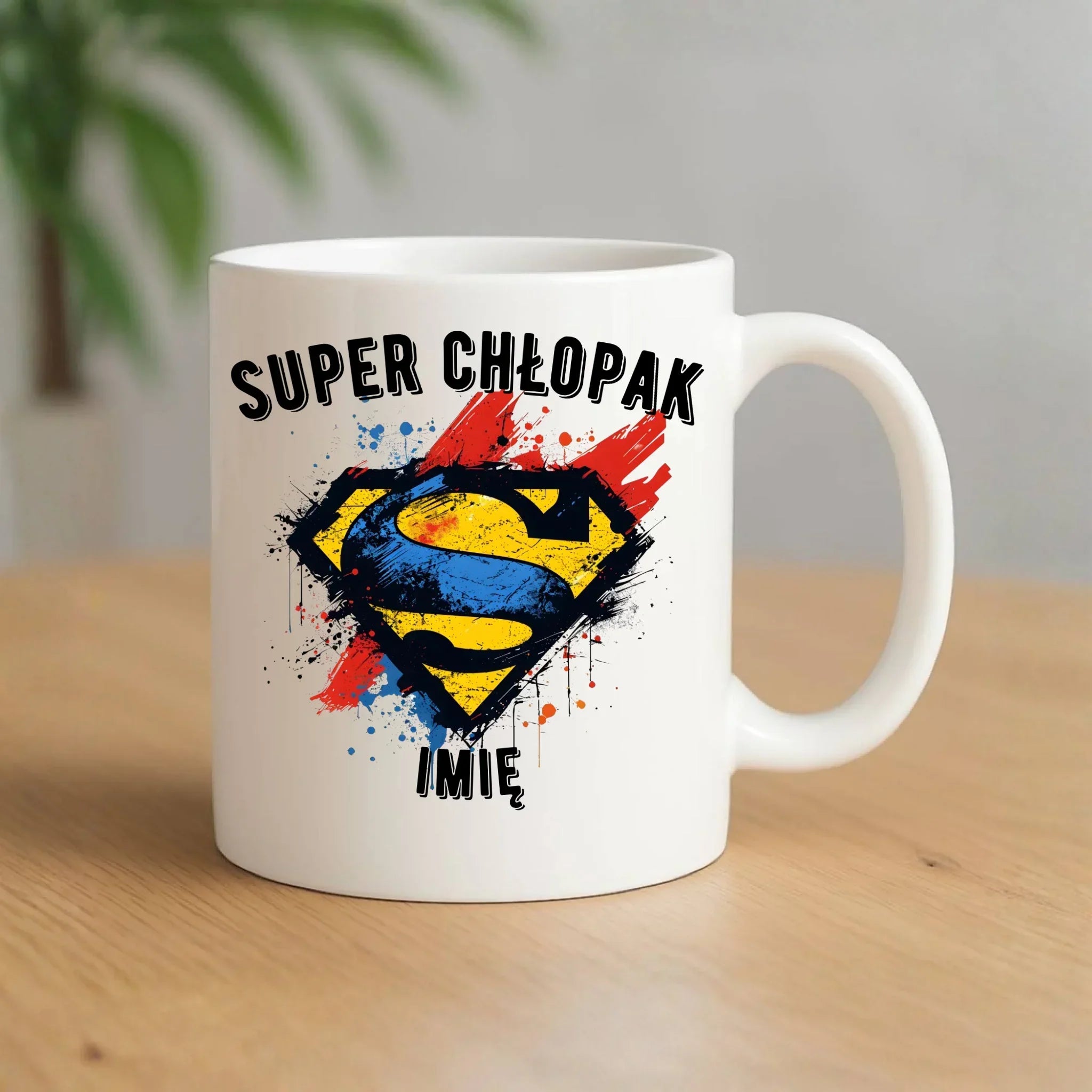 Kubek - prezent na Dzień Chłopaka - Super Chłopak - personalizowany DCH18 - StoryCups.pl