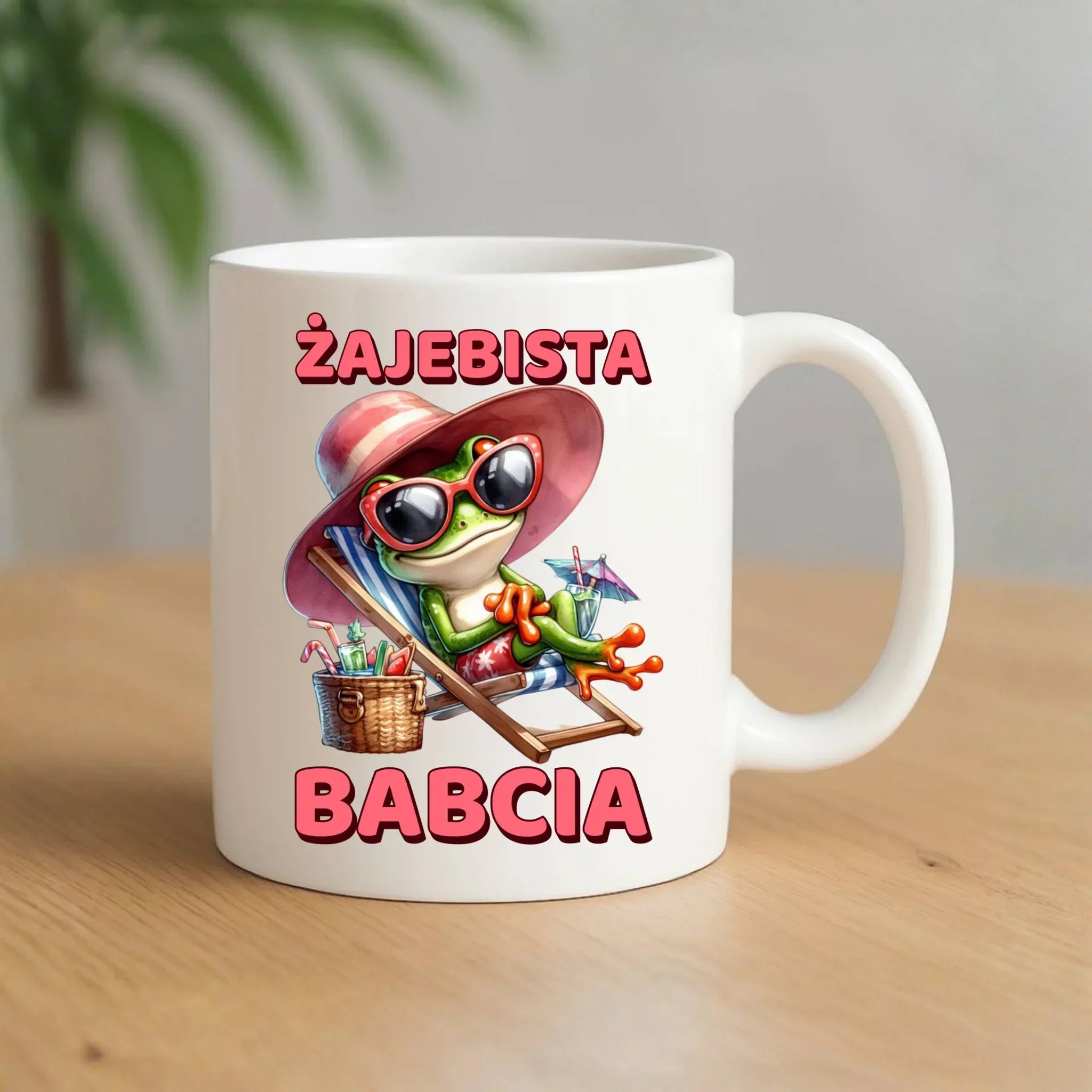 Kubek dla babci - Żajebista Babcia Żaba B27 - StoryCups.pl