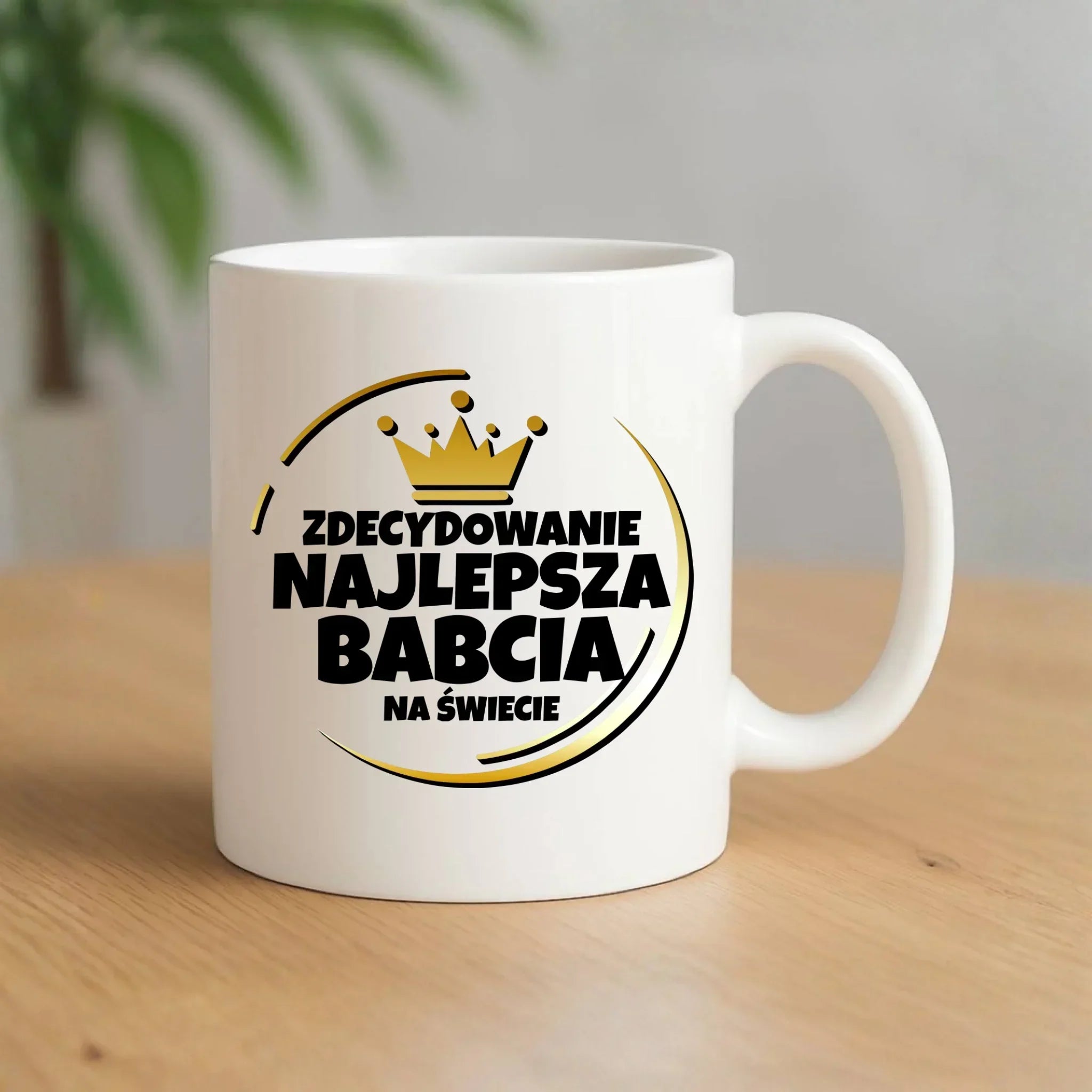Kubek dla babci - Zdecydowanie najlepsza babcia B32 - StoryCups.pl