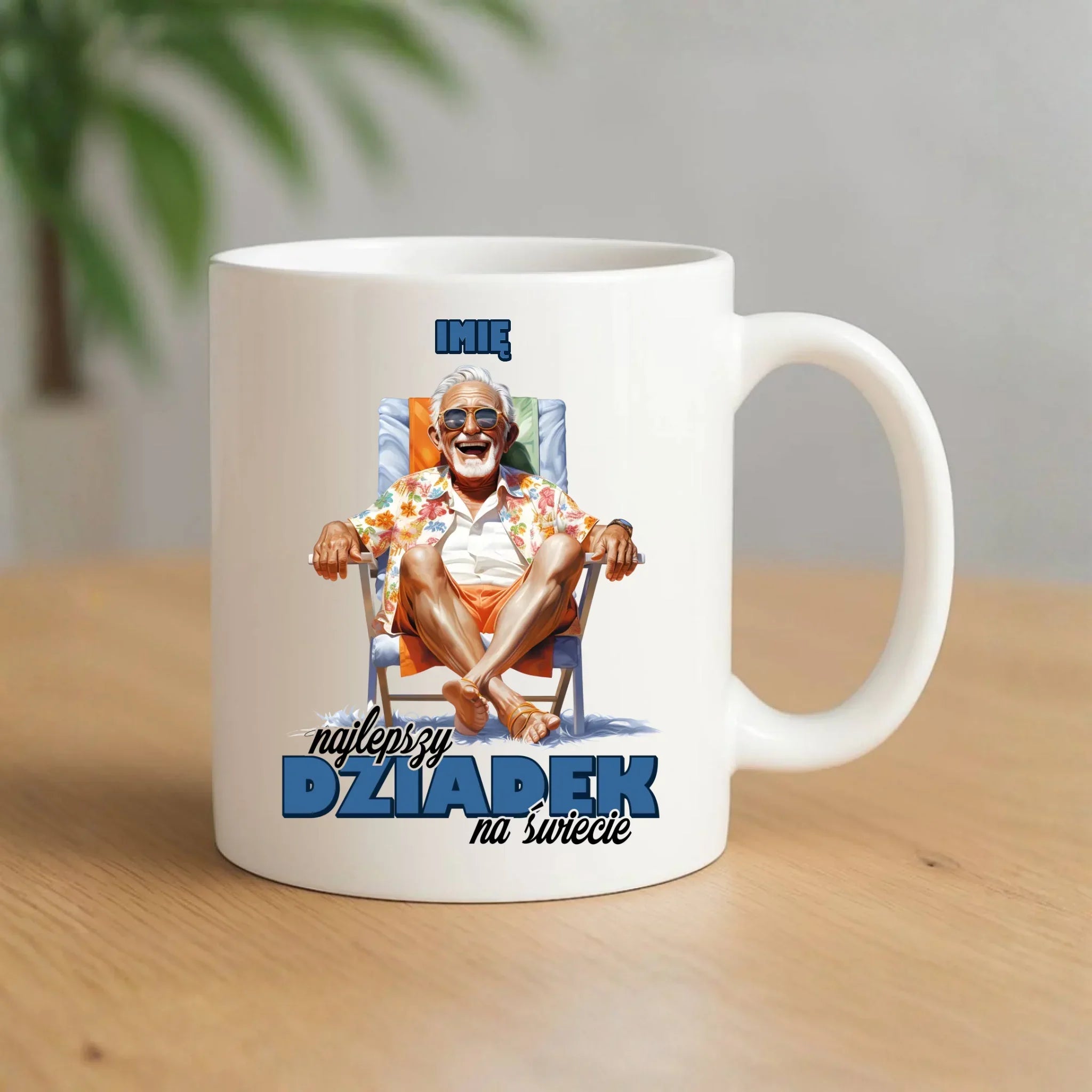 Kubek dla dziadka - Najlepszy Dziadek na świecie - personalizowany D14 - StoryCups.pl