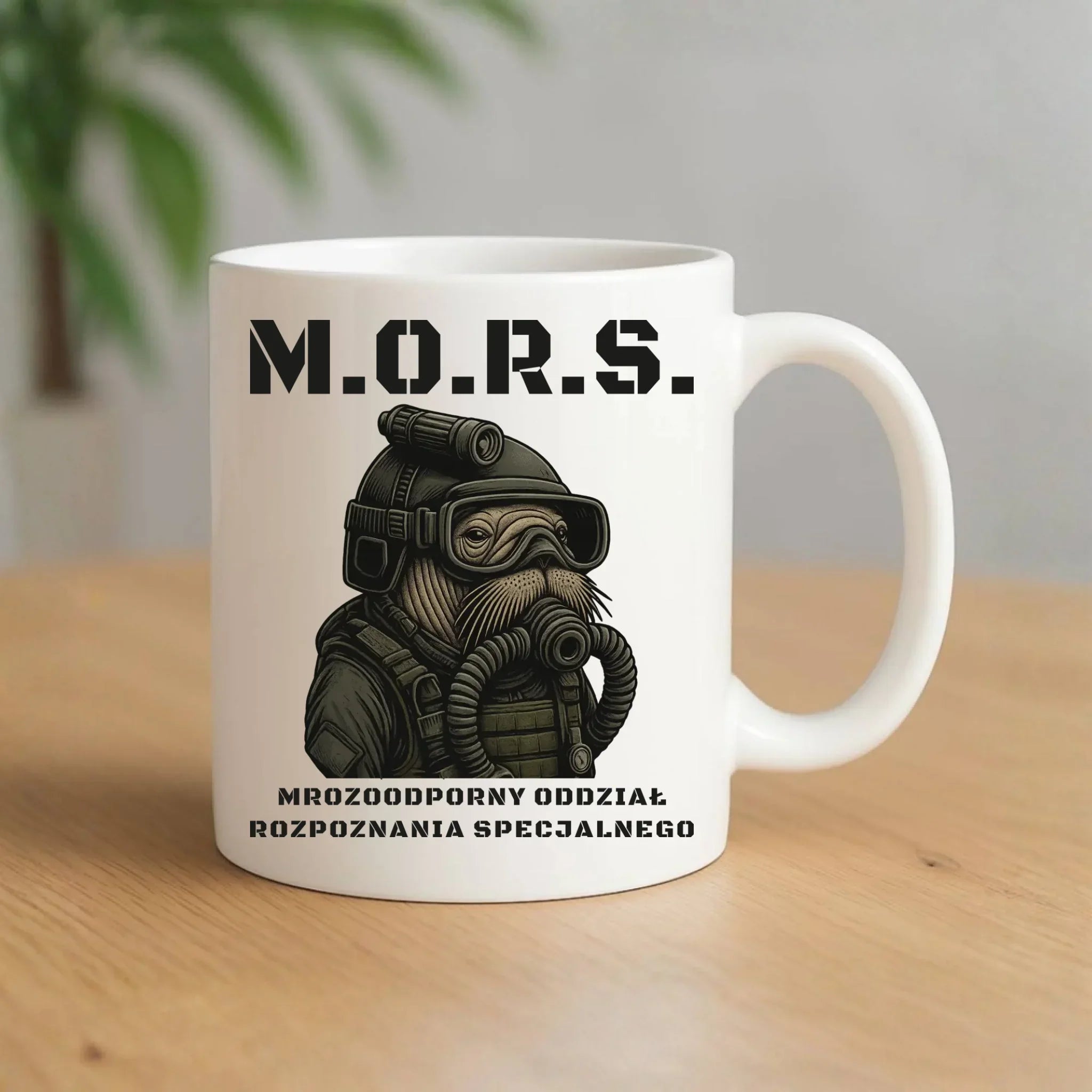 Kubek - prezent dla morsa - M.O.R.S. Mrozoodporny Oddział Rozpoznania Specjalnego HM20 - StoryCups.pl