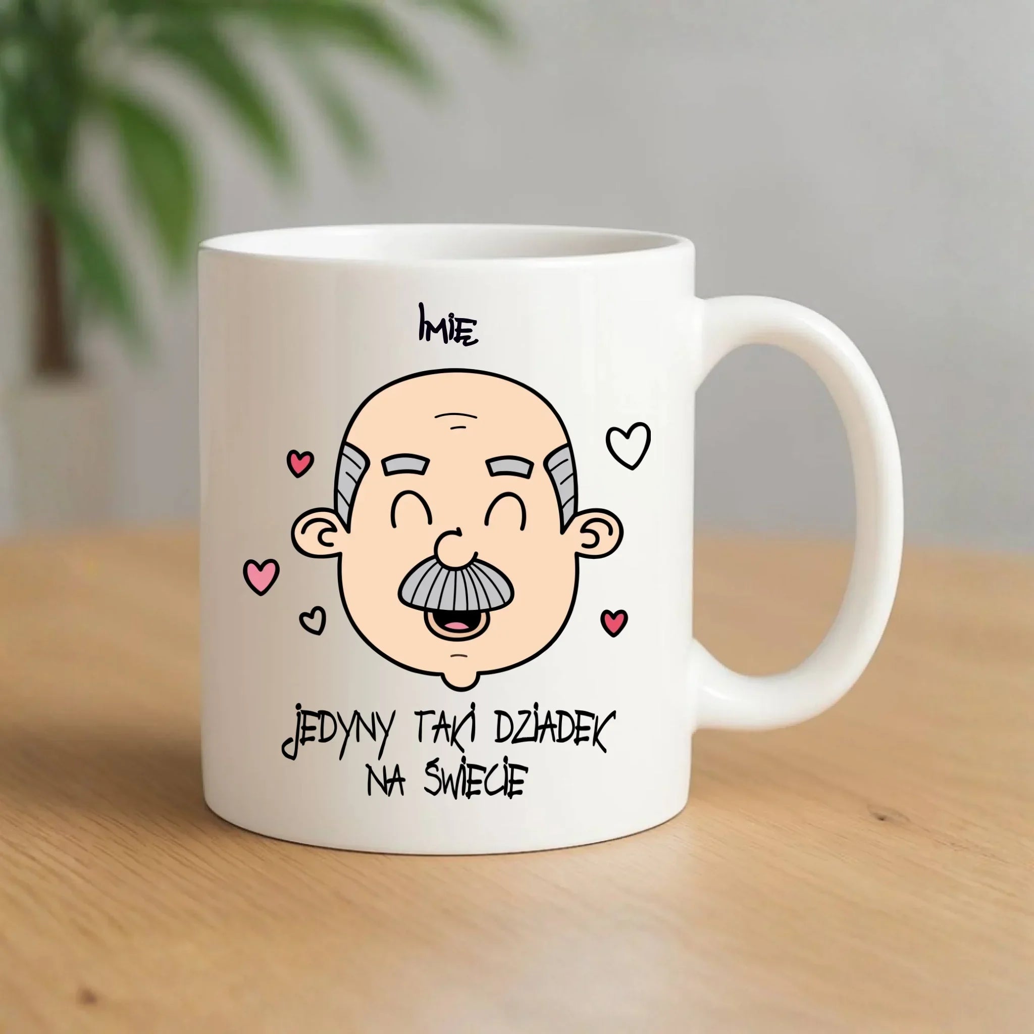 Kubek dla dziadka - Jedyny taki dziadek na świecie - personalizowany D15 - StoryCups.pl