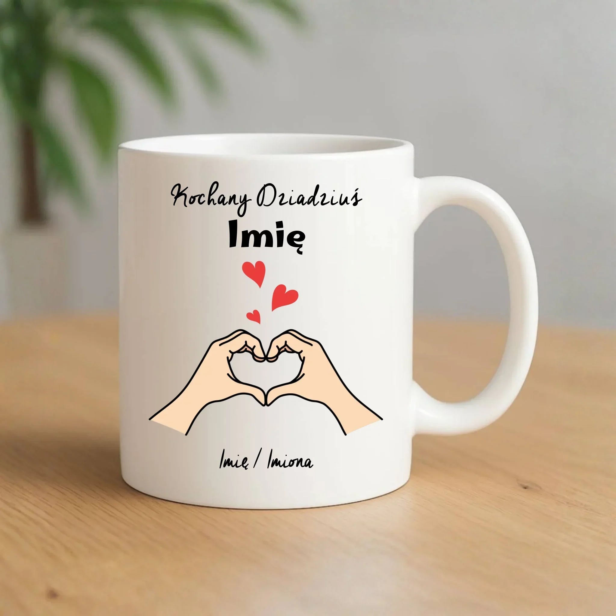 Kubek dla dziadka - Kochany Dziadek podpis - personalizowany D13 - StoryCups.pl
