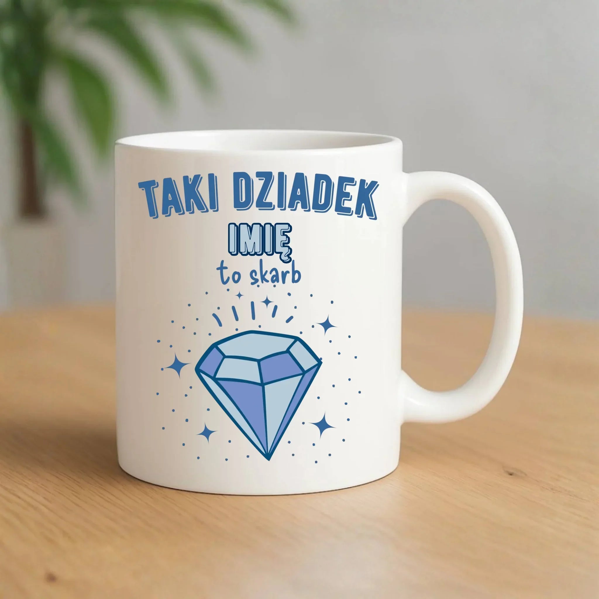 Kubek dla dziadka - Taki Dziadek to skarb - personalizowany D06 - StoryCups.pl