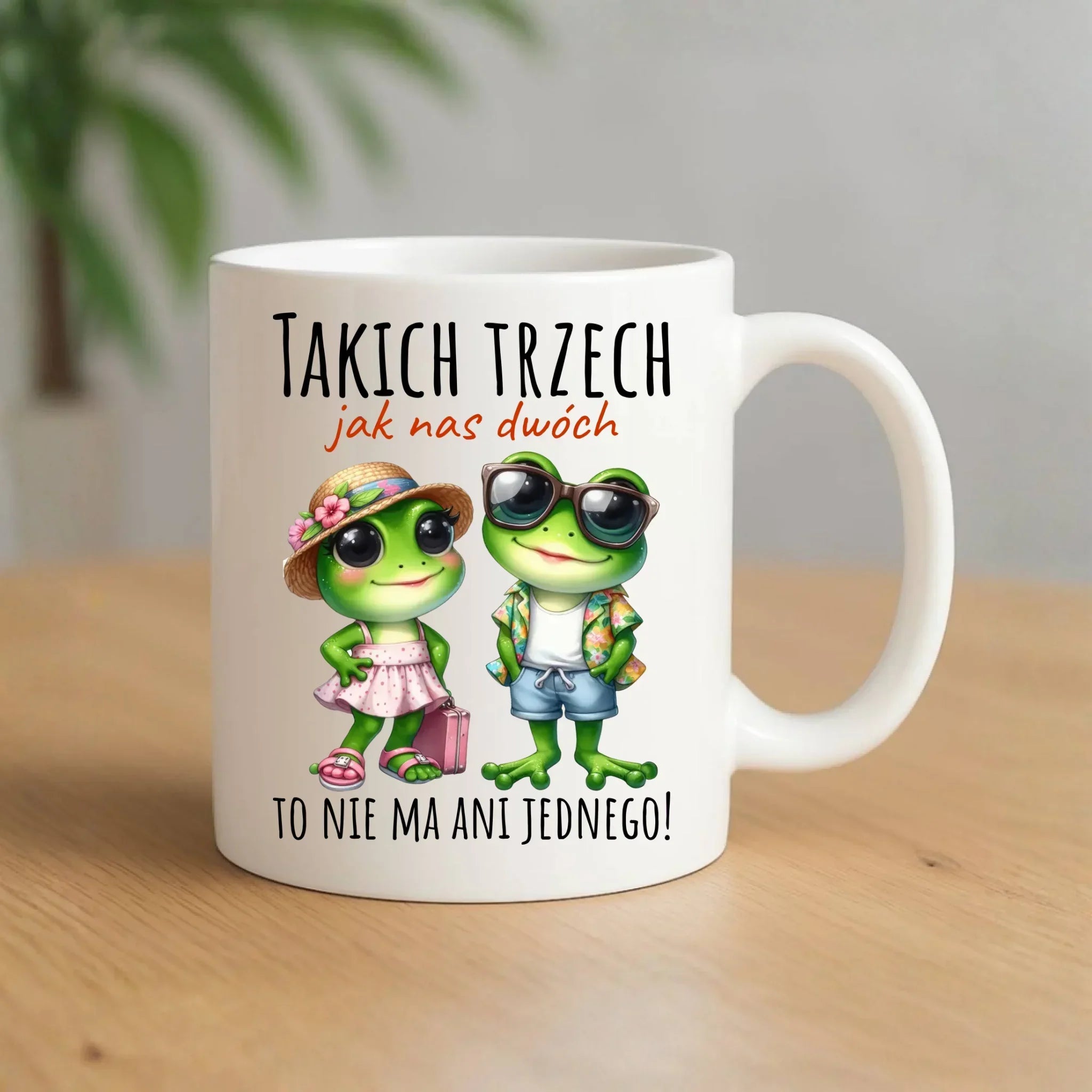 Kubek dla par - Żabki Takich trzech jak nas dwóch DCH11 - StoryCups.pl