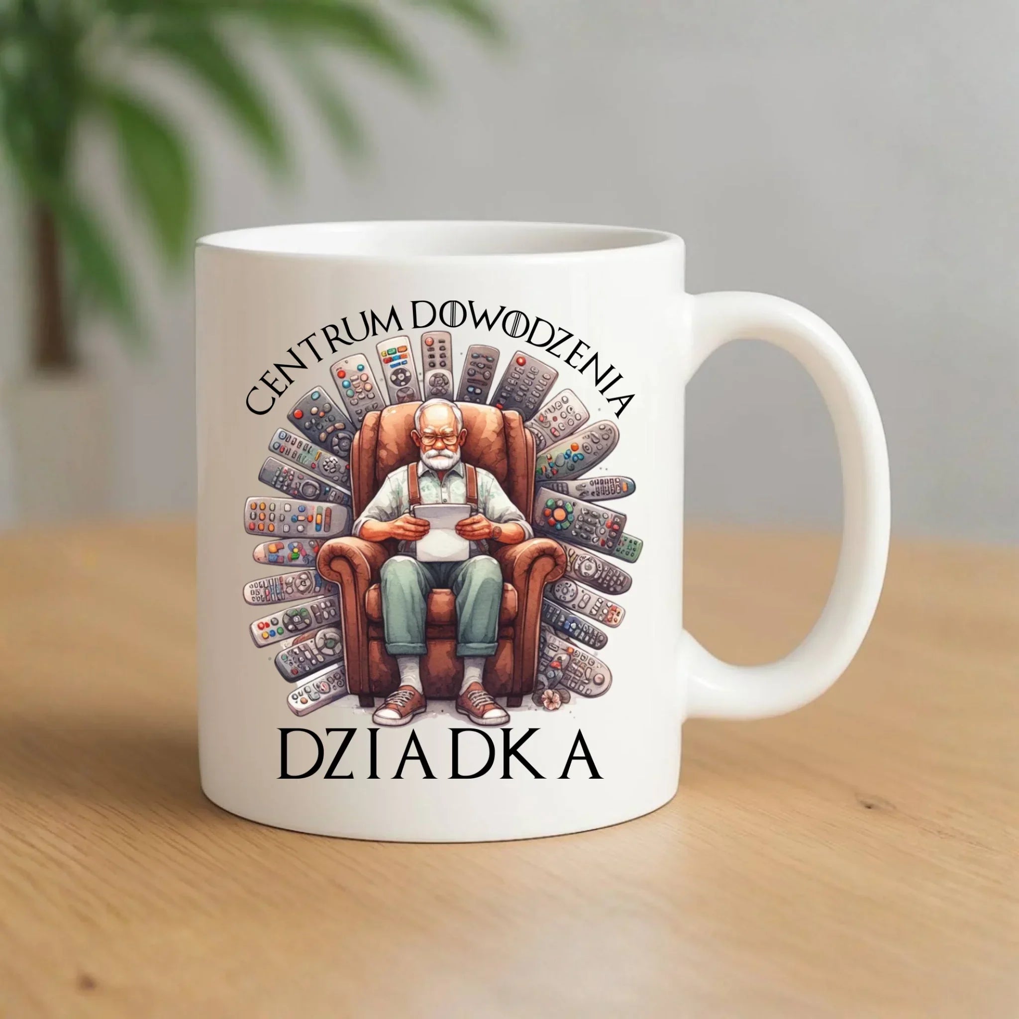 Kubek dla dziadka - Centrum dowodzenia D28 - StoryCups.pl