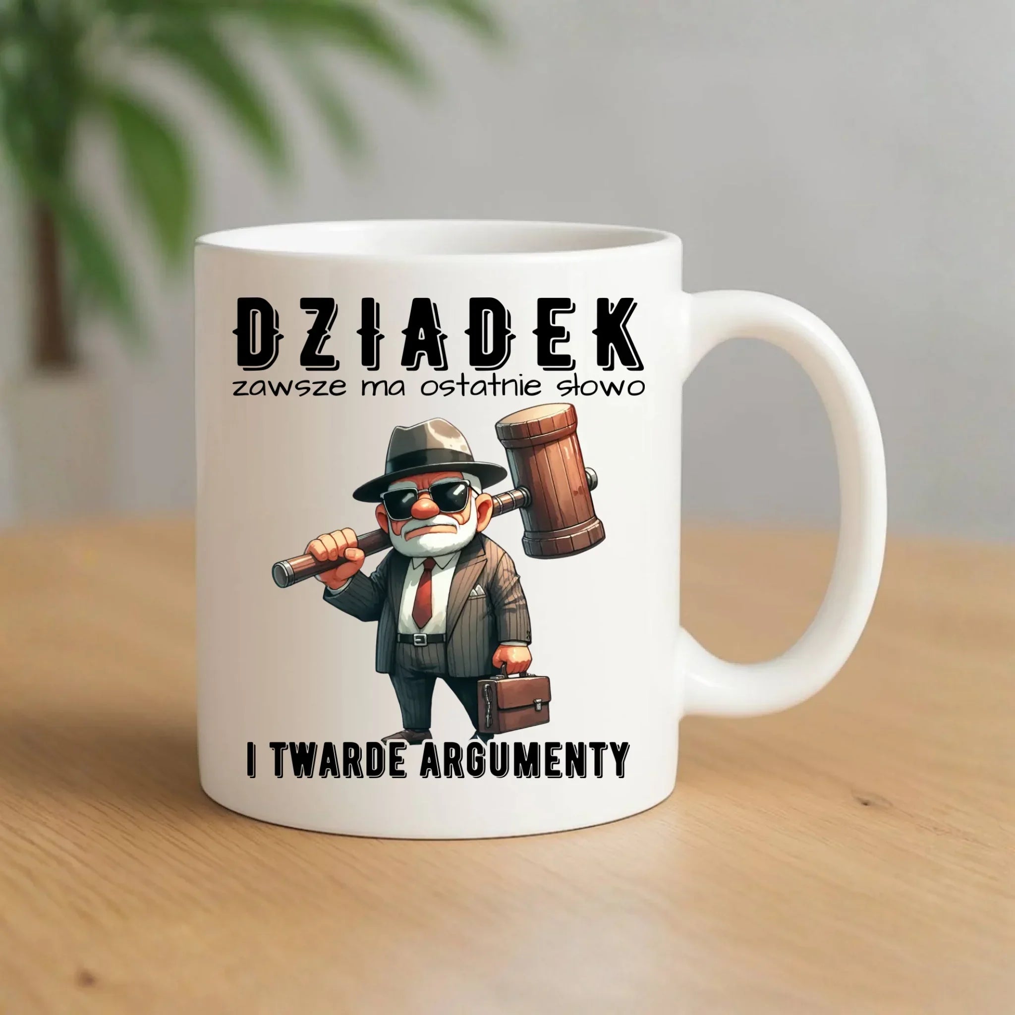 Kubek dla dziadka - Dziadek zawsze ma ostatnie słowo D40 - StoryCups.pl