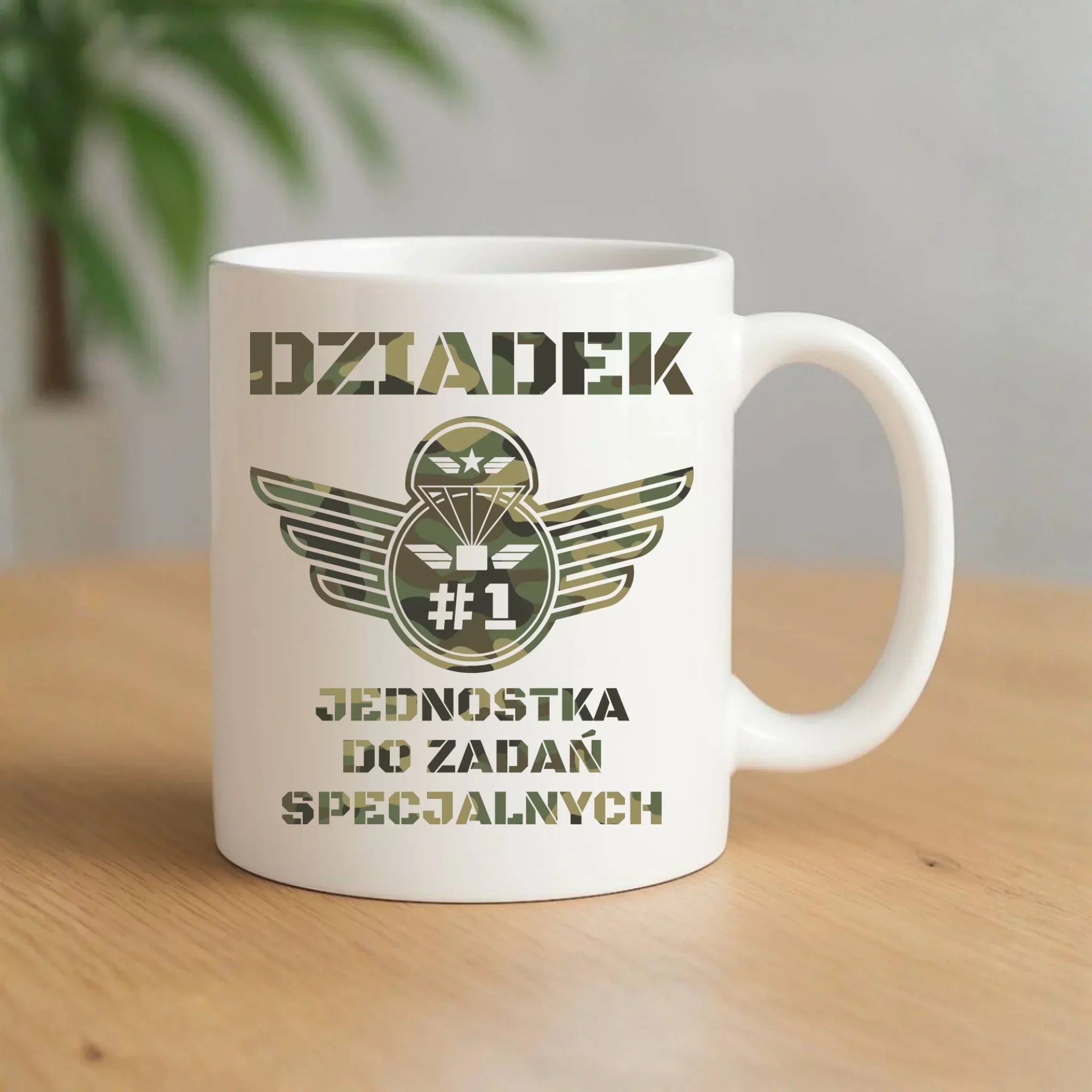 Kubek dla dziadka - Dziadek jednostka do zadań specjalnych D31 - StoryCups.pl