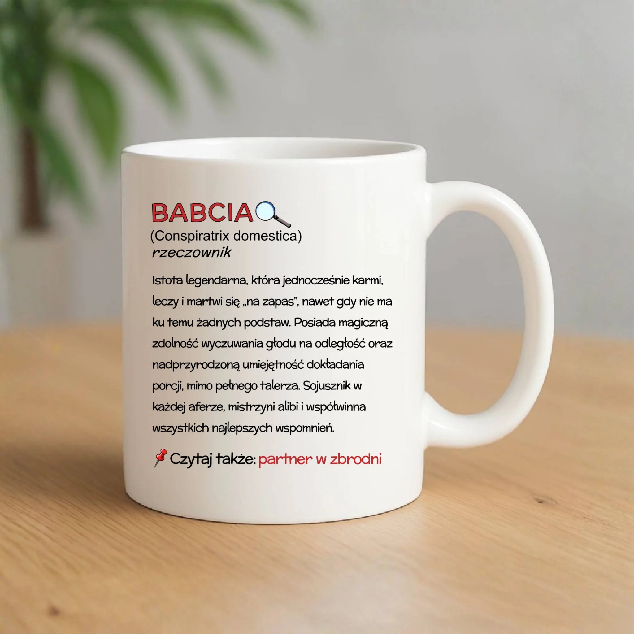 Kubek dla babci – Babcia śmieszna definicja B35