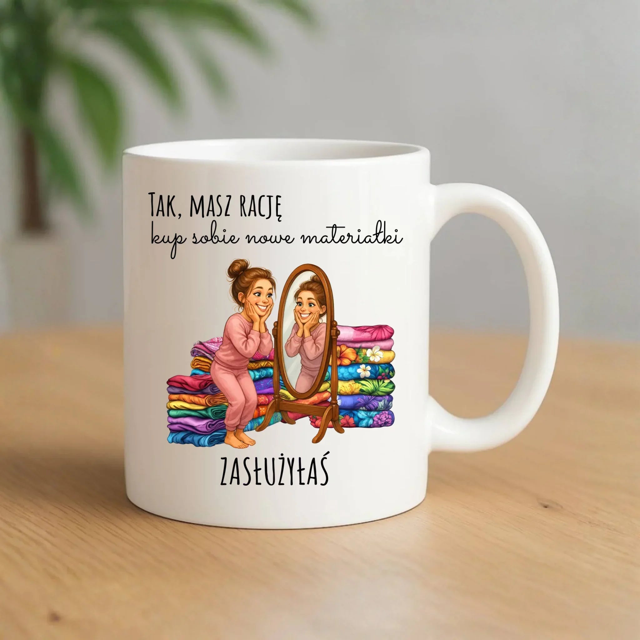 Kubek szyciowy dla krawcowej – Kup sobie materiałki HS22 - StoryCups.pl