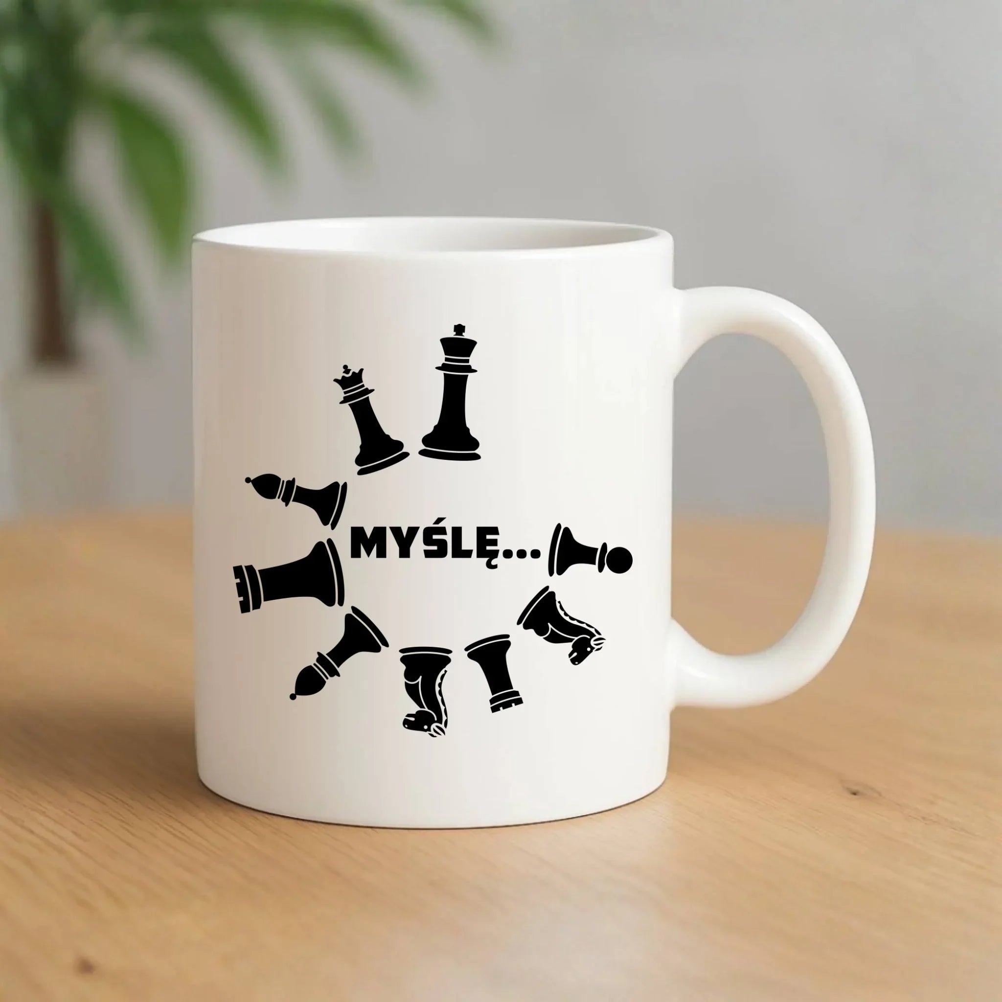 Kubek dla szachisty - Myślę HSZ06 - StoryCups.pl