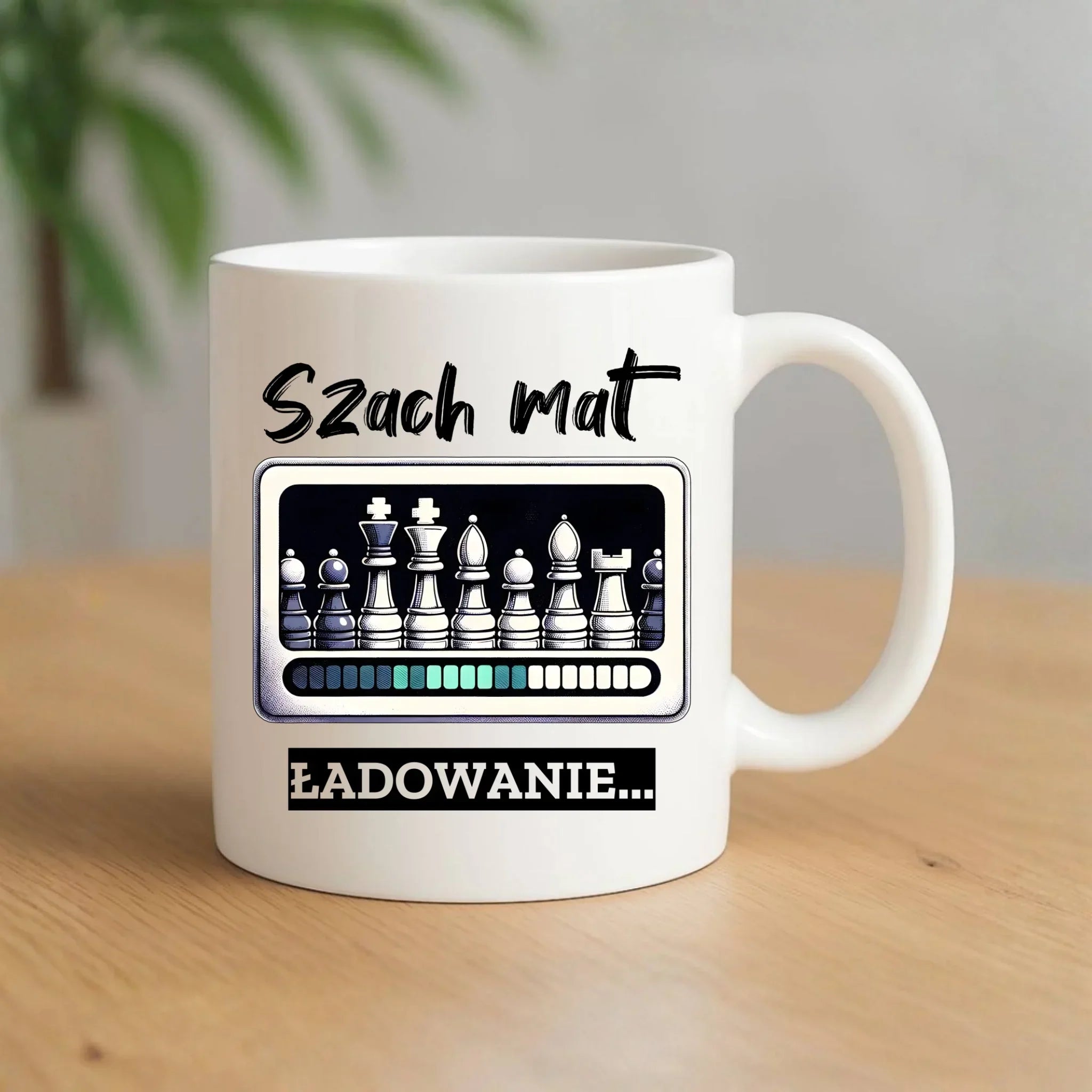 Kubek dla szachisty - Szach mat ładowanie HSZ08 - StoryCups.pl