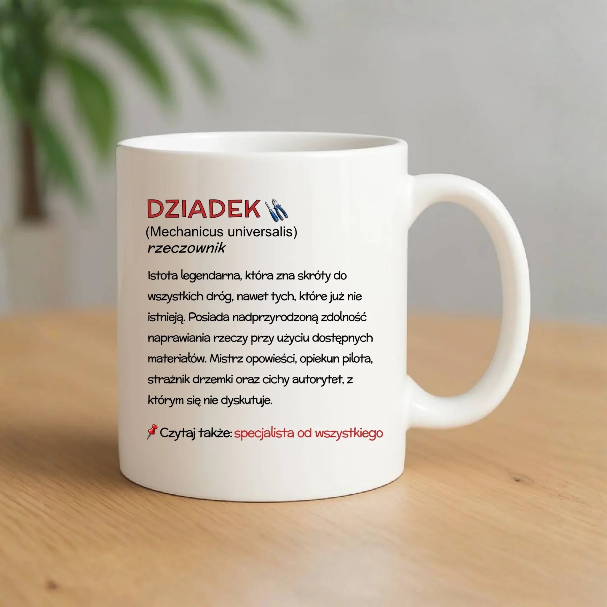 Kubek dla dziadka - Dziadek śmieszna definicja D43 - StoryCups.pl
