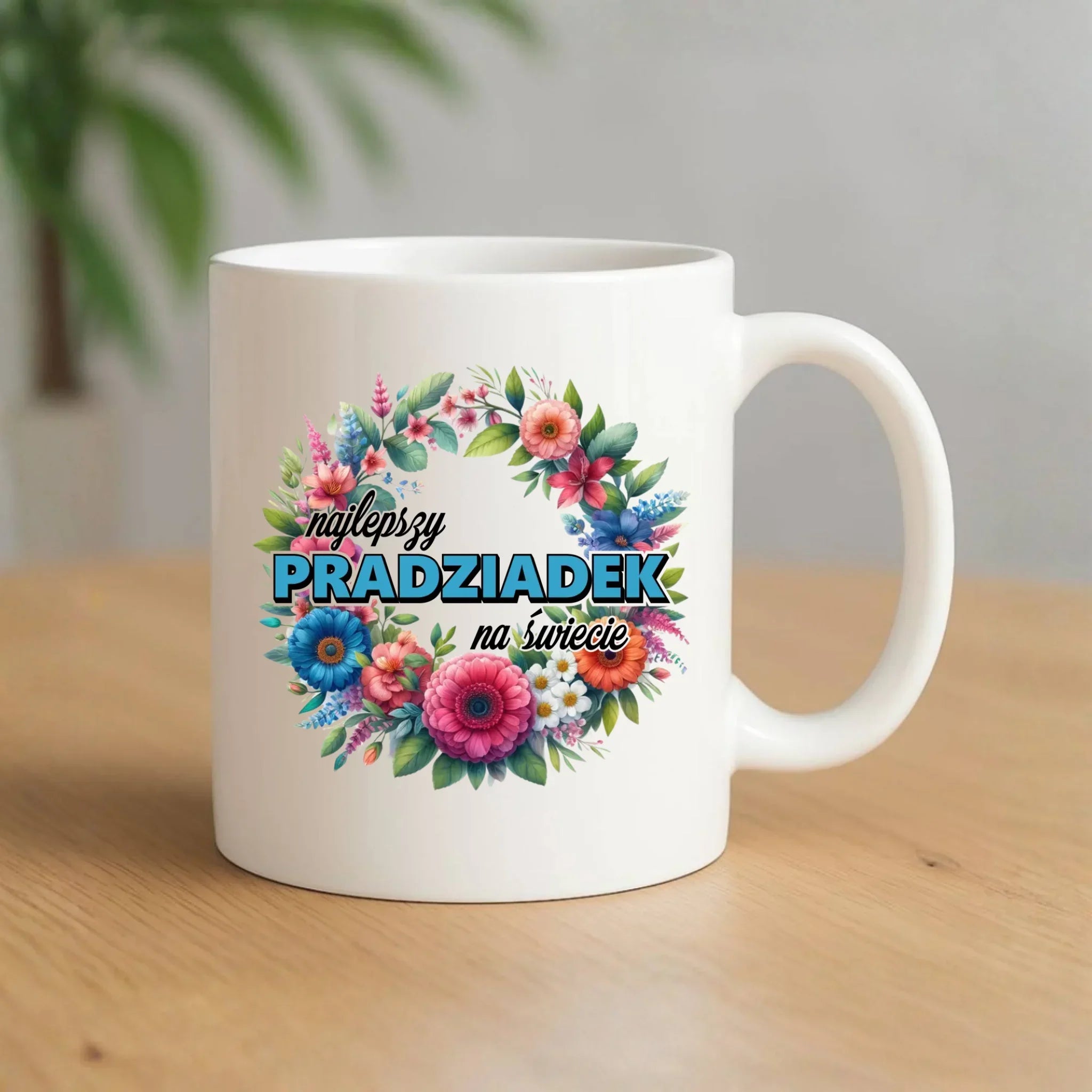 Kubek dla dziadka - Najlepszy pradziadek na świecie D45 - StoryCups.pl