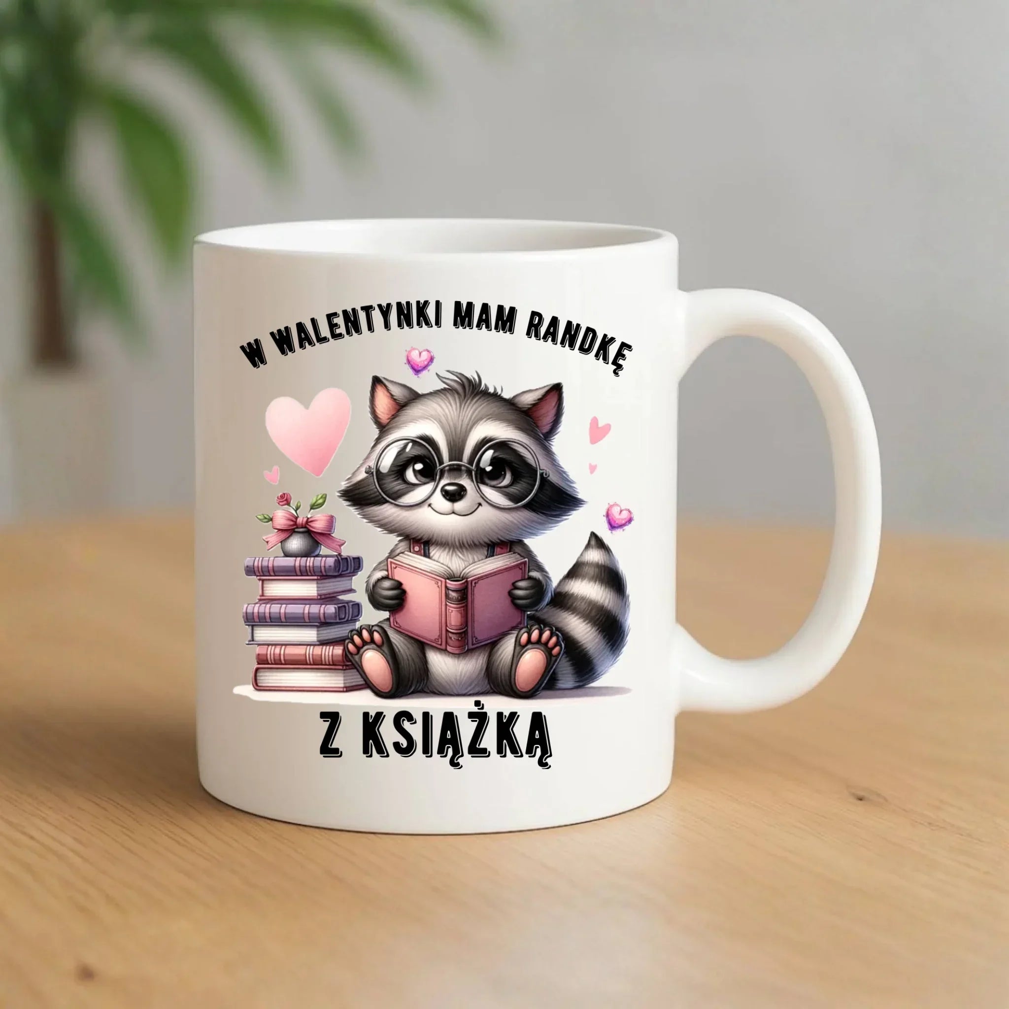 Kubek na Walentynki dla mola książkowego – Mam randkę z książką W20 - StoryCups.pl