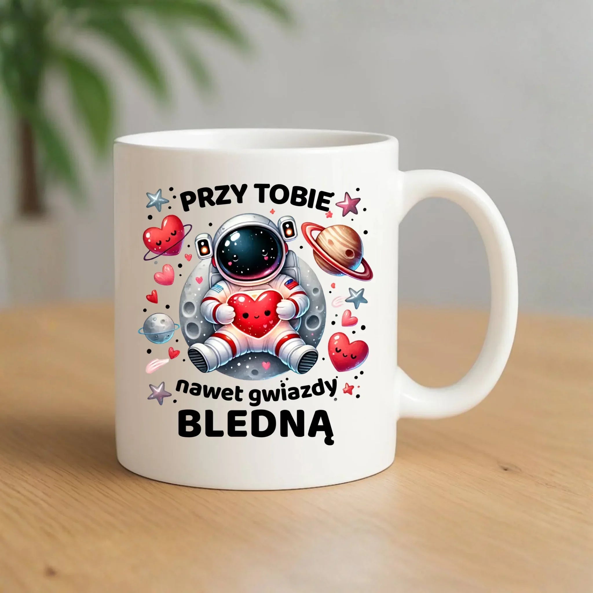 Kubek dla par - Przy Tobie nawet gwiazdy bledną W57 - StoryCups.pl