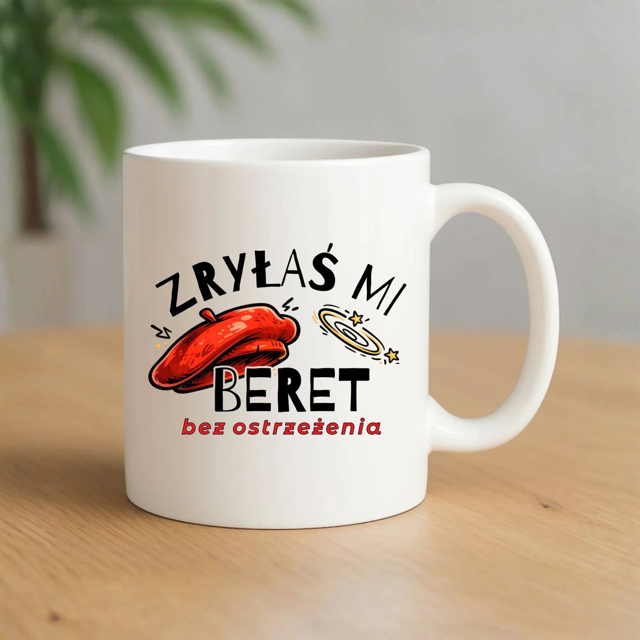 Kubek - Zryłaś mi beret DZ34 - StoryCups.pl