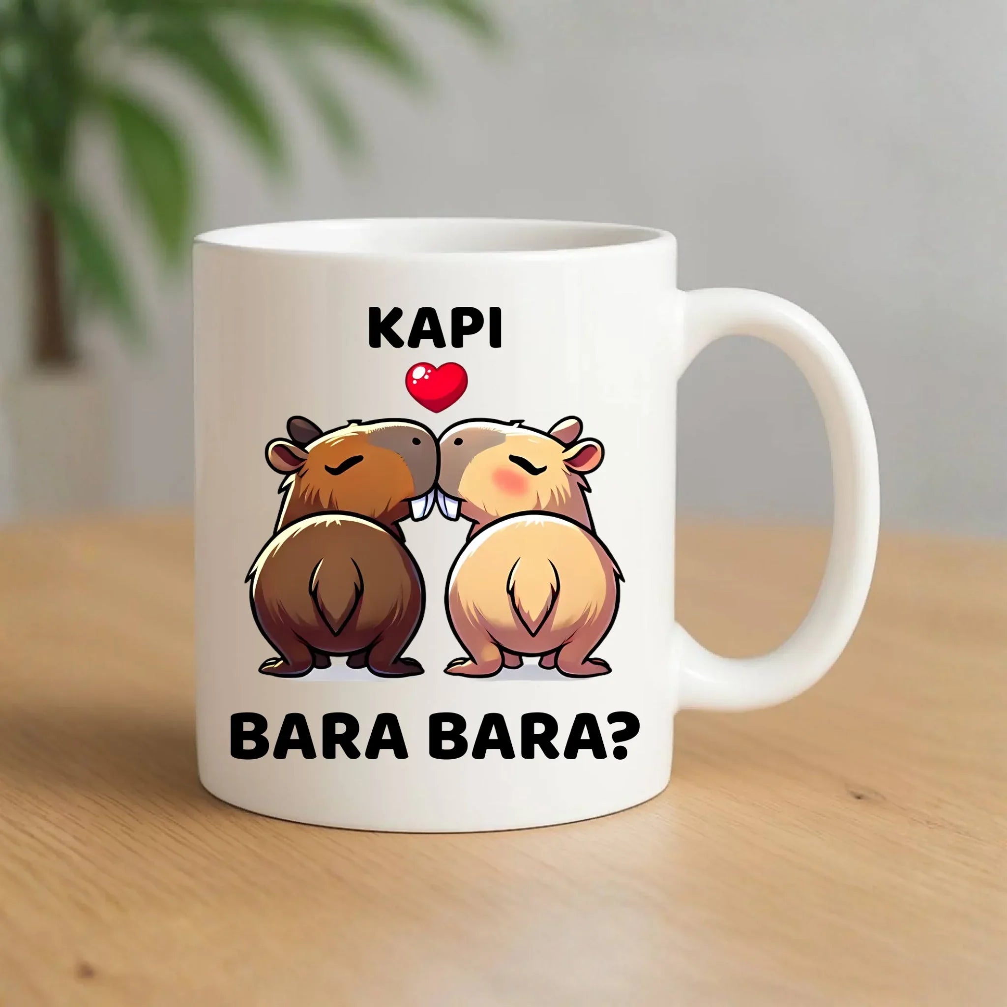 Kubek dla par - Kapibara bara bara W86 - StoryCups.pl