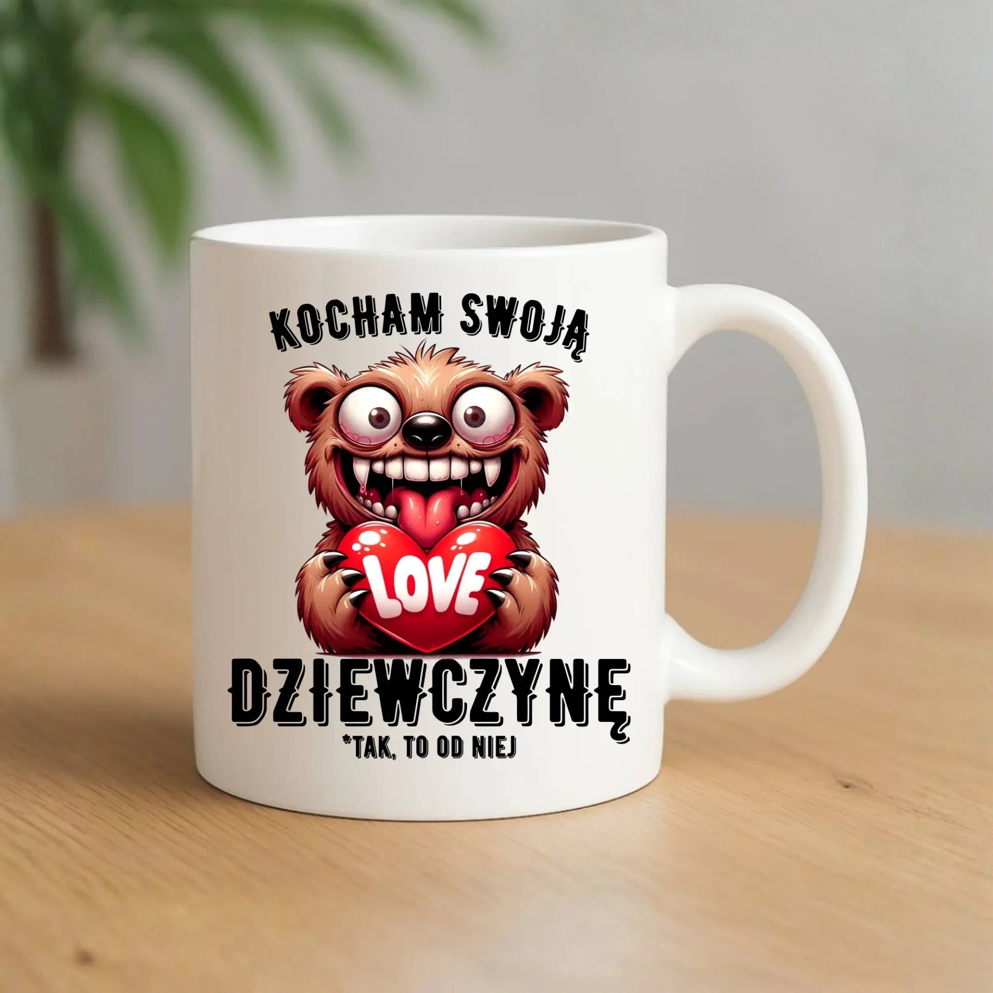Kubek dla chłopaka - Kocham swoją dziewczynę W30 - StoryCups.pl