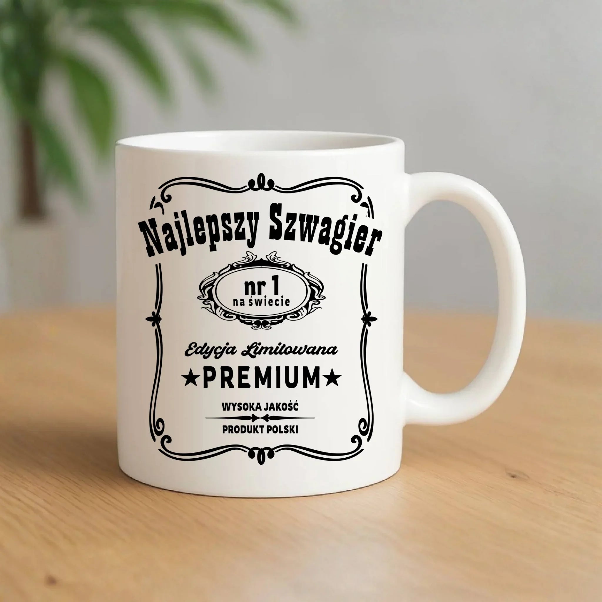 Kubek dla szwagra - Najlepszy Szwagier Edycja Limitowana DSZ02 - StoryCups.pl
