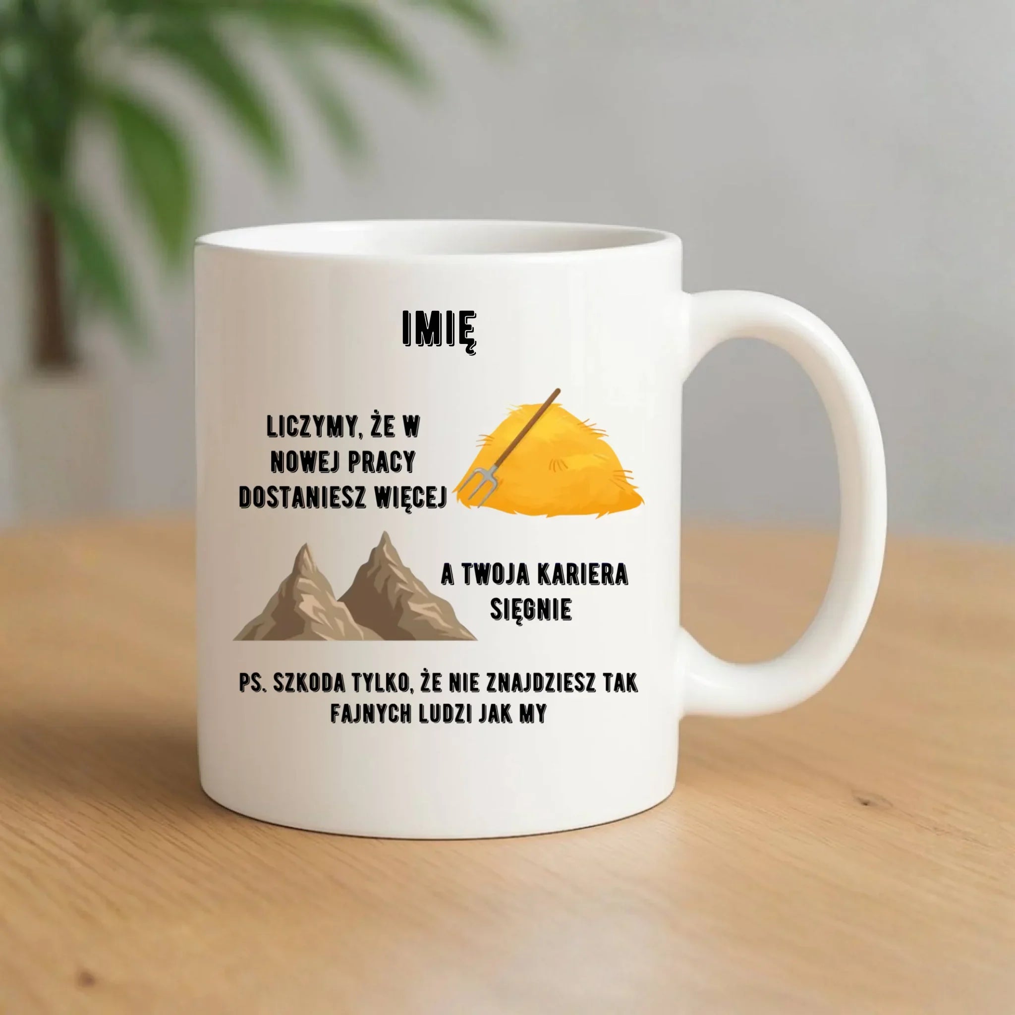 Kubek na odejście z pracy - Nie znajdziesz tak fajnych ludzi jak my - personalizowany OP04 - StoryCups.pl
