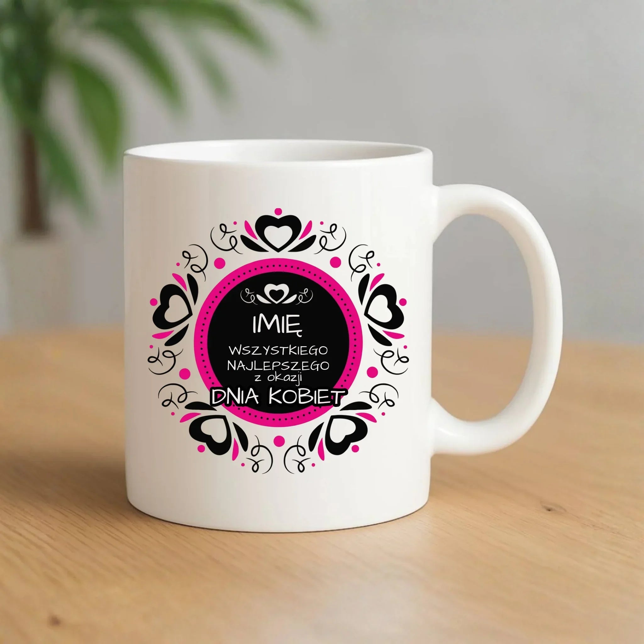 Kubek na Dzień Kobiet - Wszystkiego Najlepszego - personalizowany DK02 - StoryCups.pl
