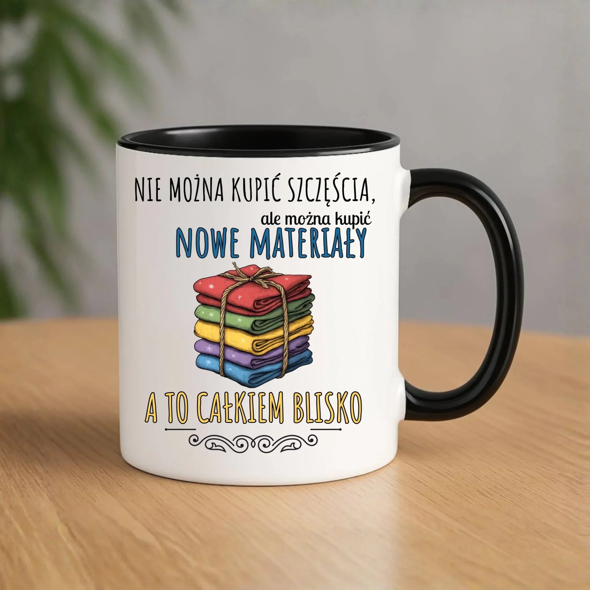 Kubek szyciowy dla krawcowej – Nie można kupić szczęścia HS03 - StoryCups.pl