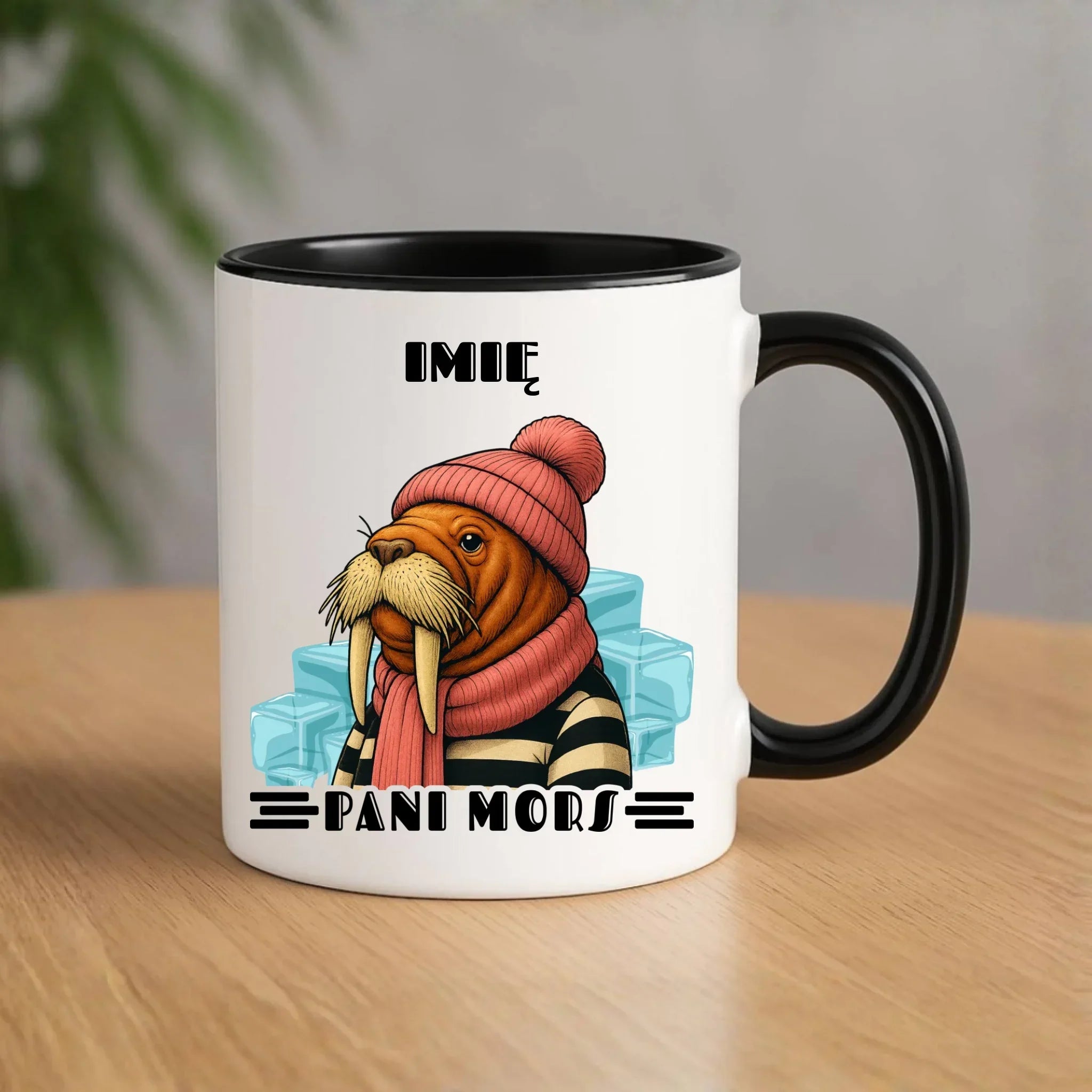 Kubek - prezent dla morsa - Pani Mors - personalizowany HM16 - StoryCups.pl