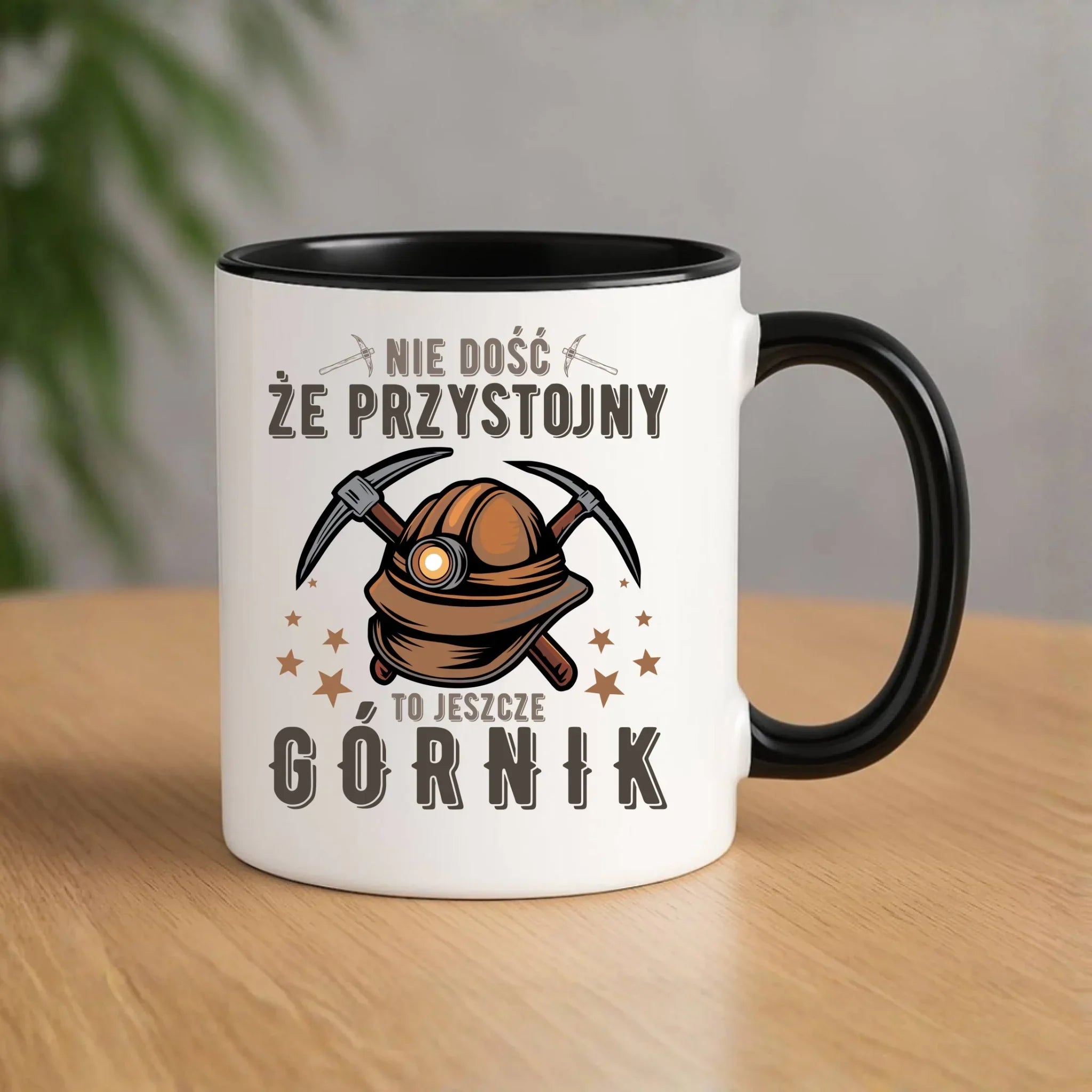 Kubek - prezent dla górnika - Nie dość, że przystojny to jeszcze górnik G16 - StoryCups.pl