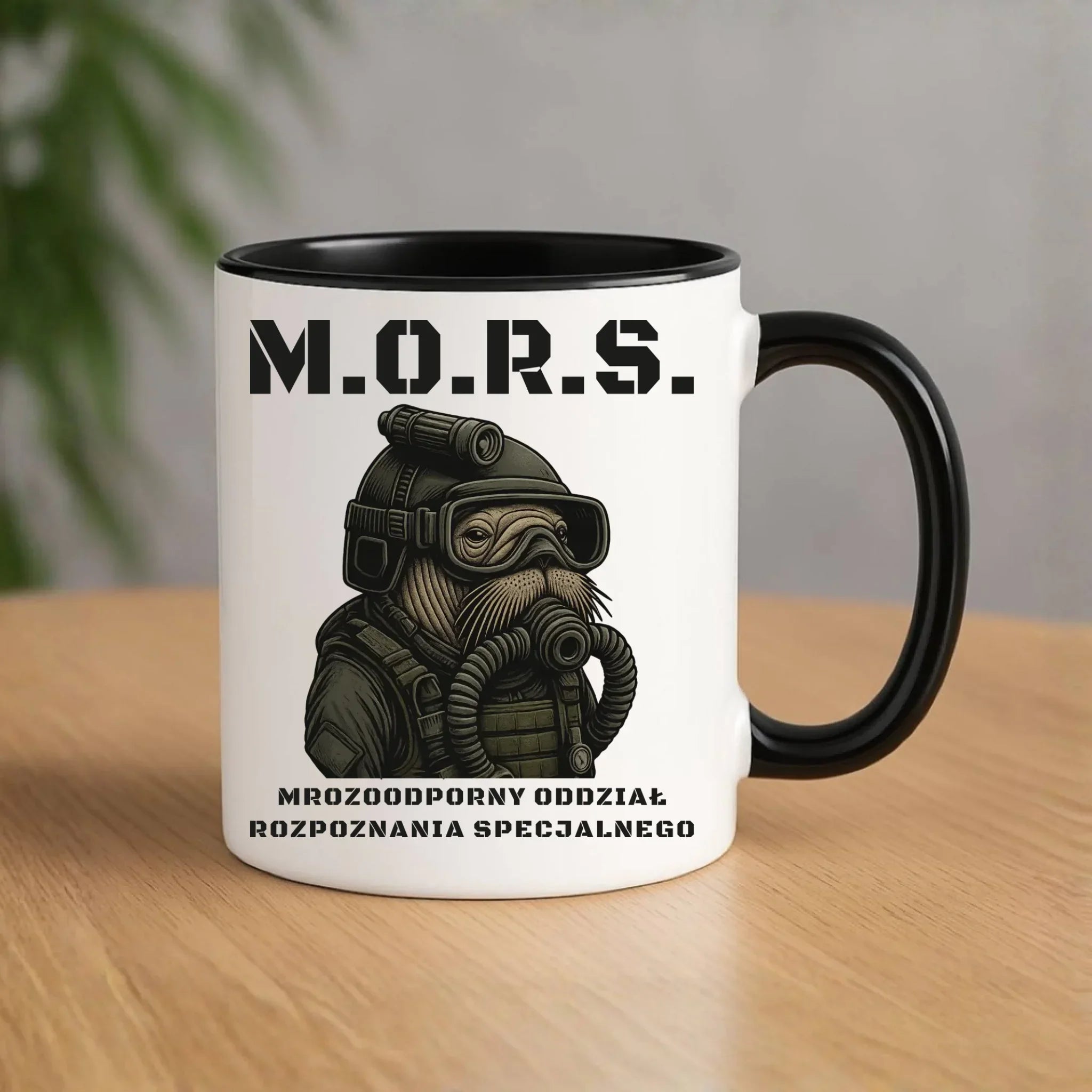 Kubek - prezent dla morsa - M.O.R.S. Mrozoodporny Oddział Rozpoznania Specjalnego HM20 - StoryCups.pl