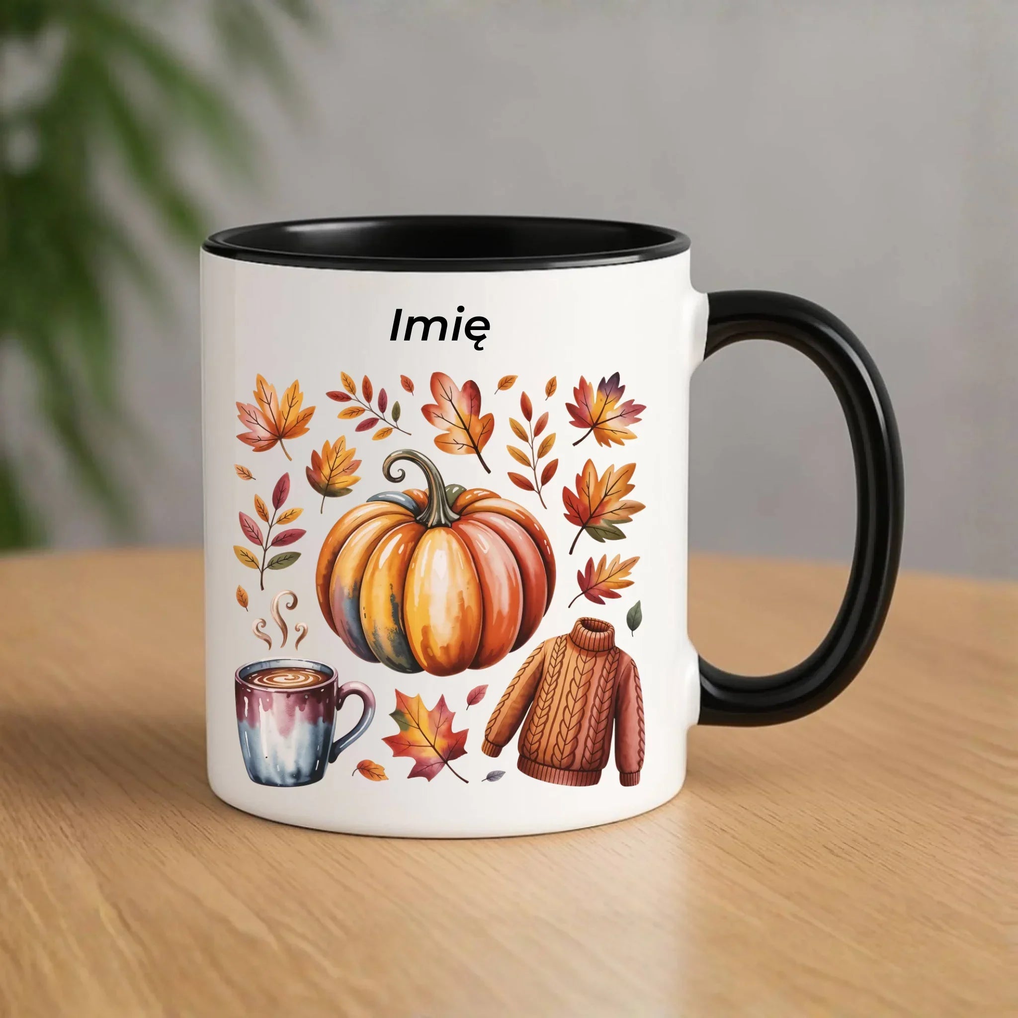 Kubek jesienny - Złota jesień - personalizowany JS30 - StoryCups.pl