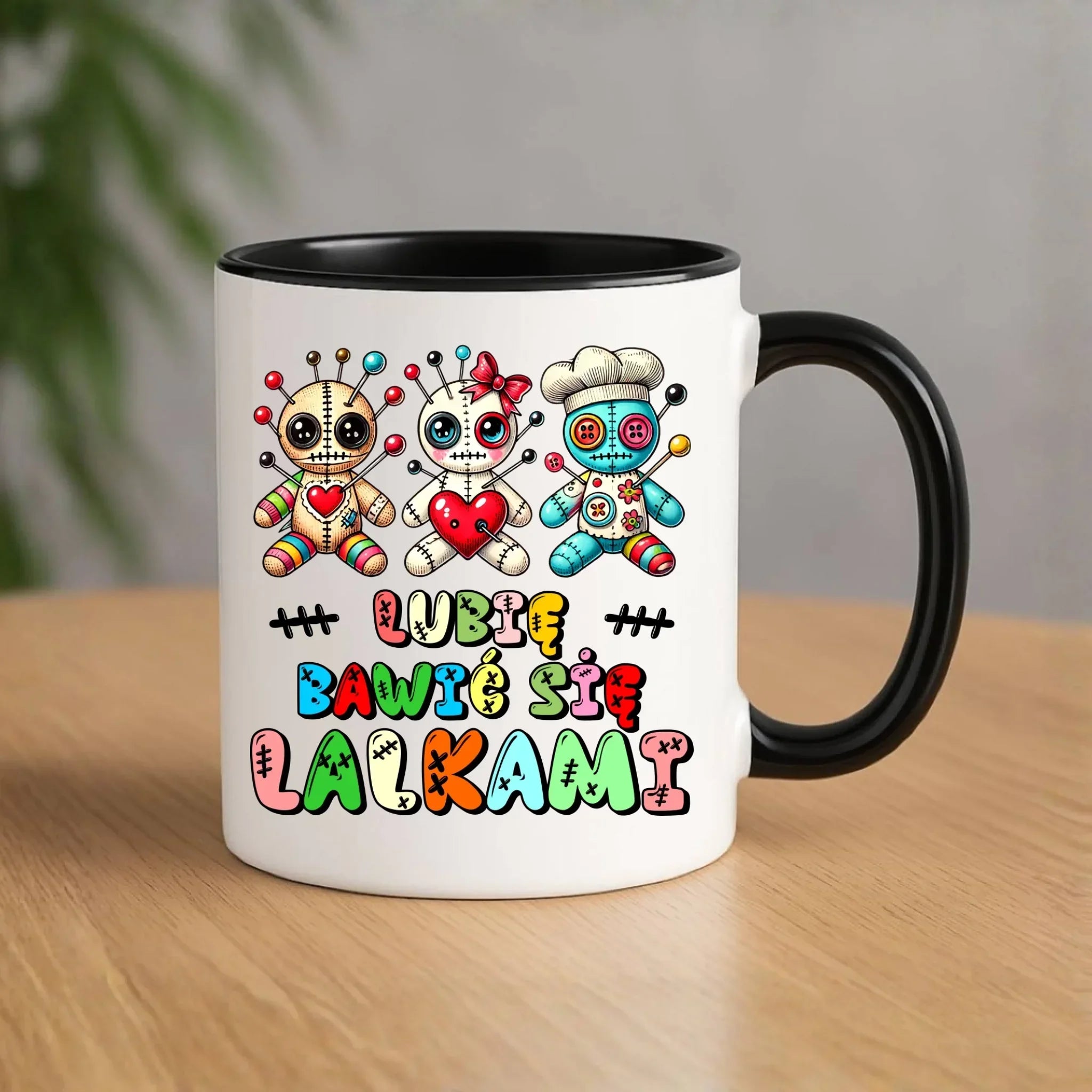 Kubek - Voodoo Lubię bawić się lalkami W52 - StoryCups.pl