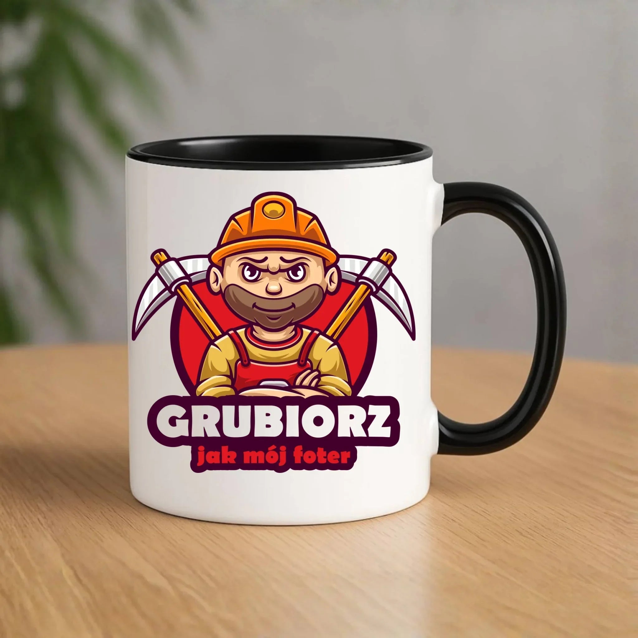Kubek - prezent dla górnika - Grubiorz jak mój foter G13 - StoryCups.pl