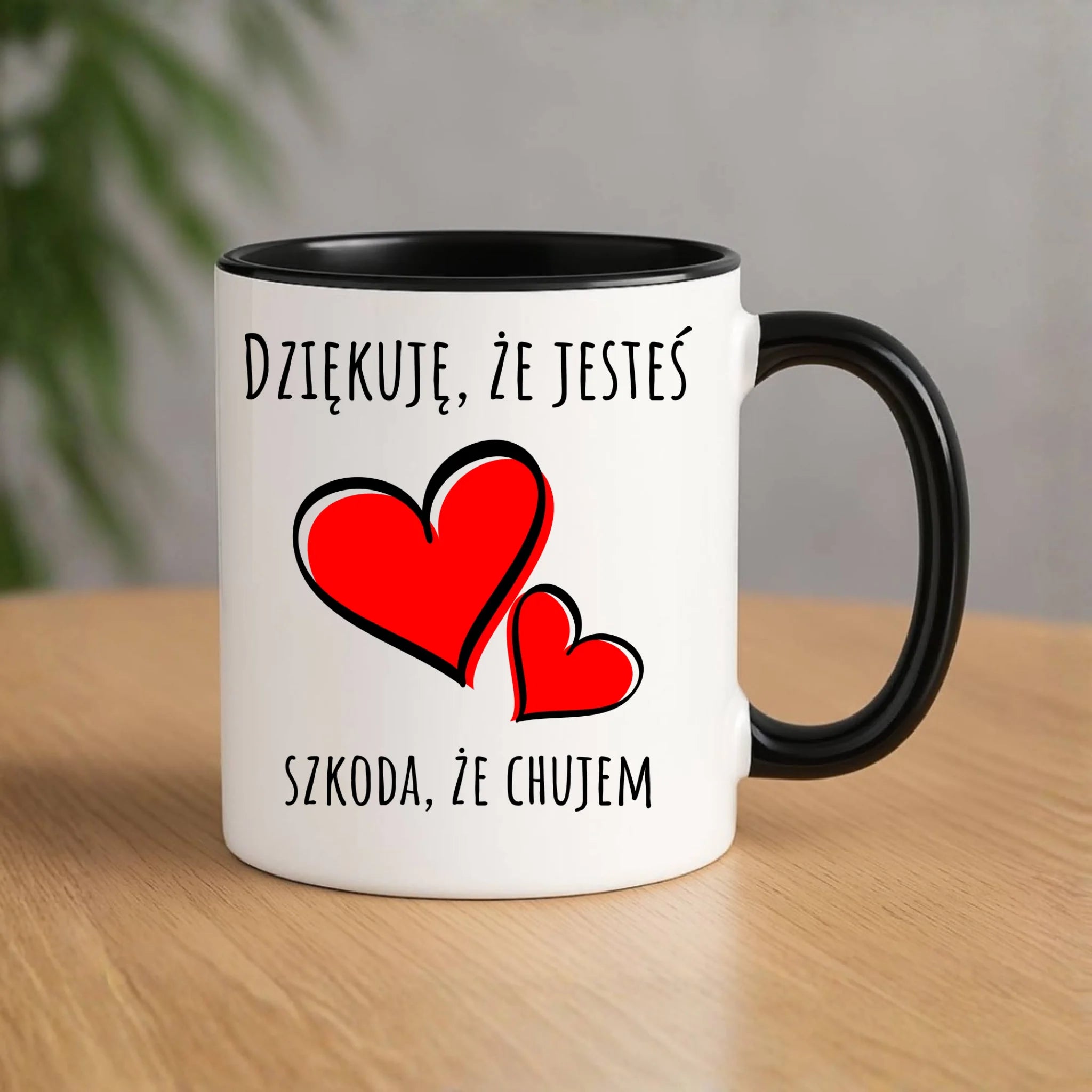 Kubek - Dziękuję, że jesteś szkoda, że ch#jem - bez cenzury DCH10