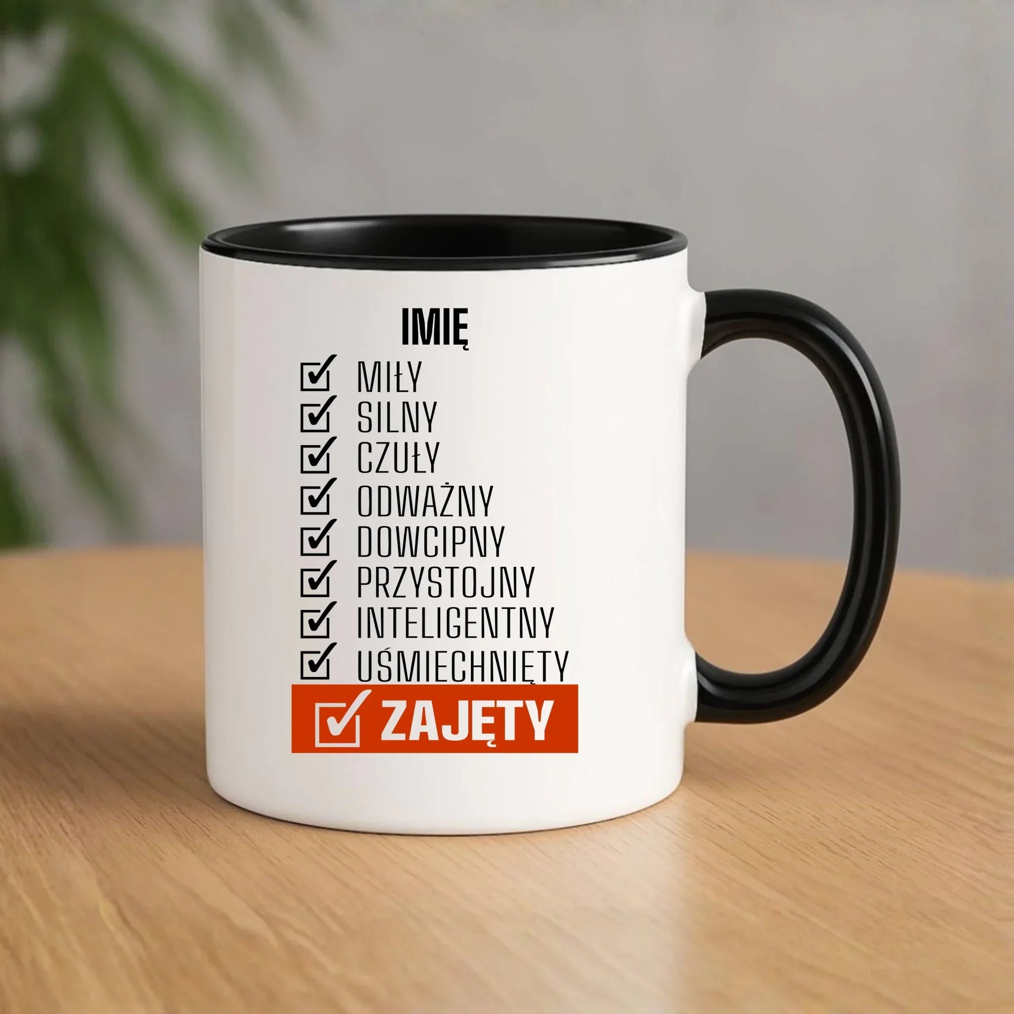 Kubek - Zajęty prezent dla chłopaka męża narzeczonego - personalizowany DCH05 - StoryCups.pl