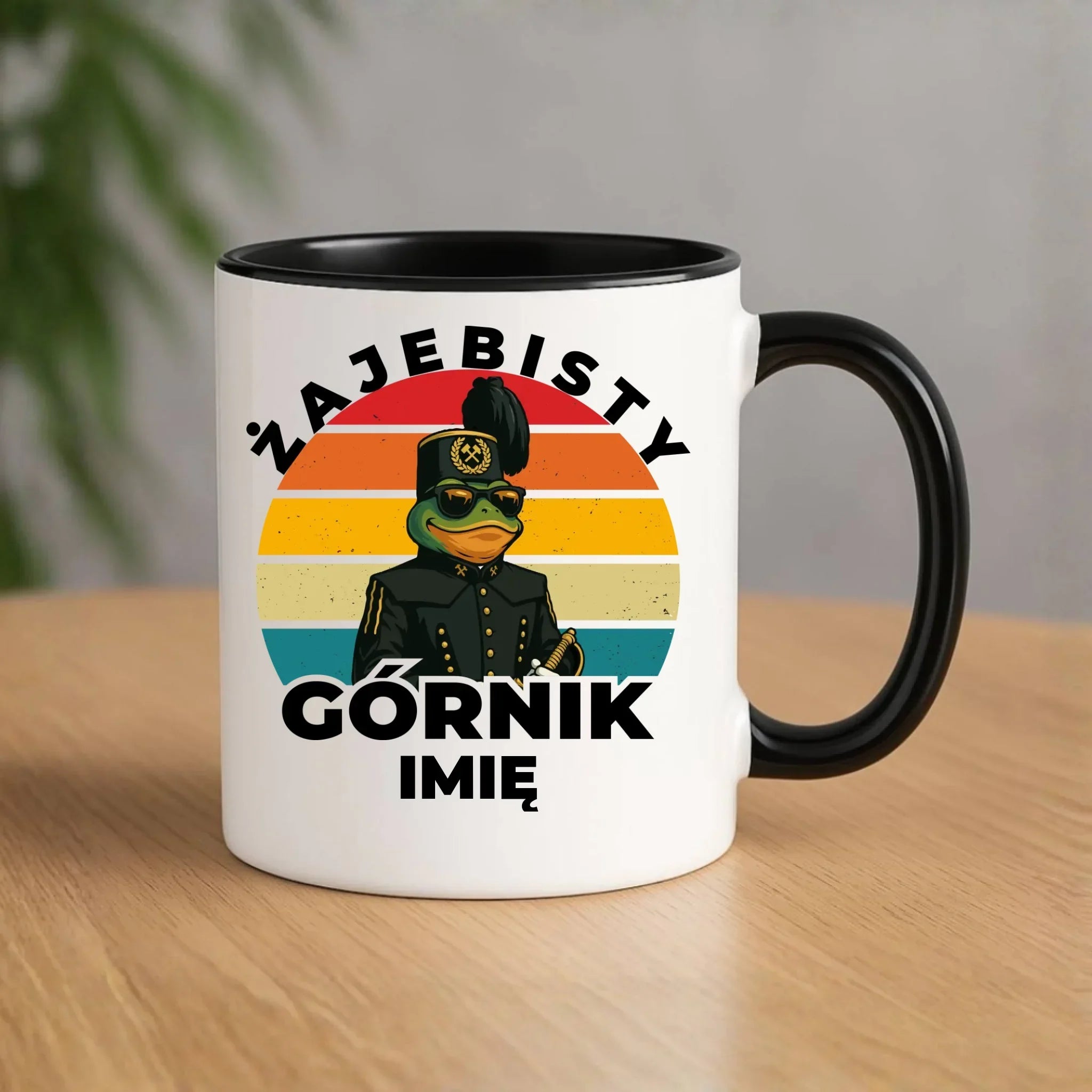 Kubek - prezent dla górnika - Żajebisty górnik - personalizowany G19 - StoryCups.pl