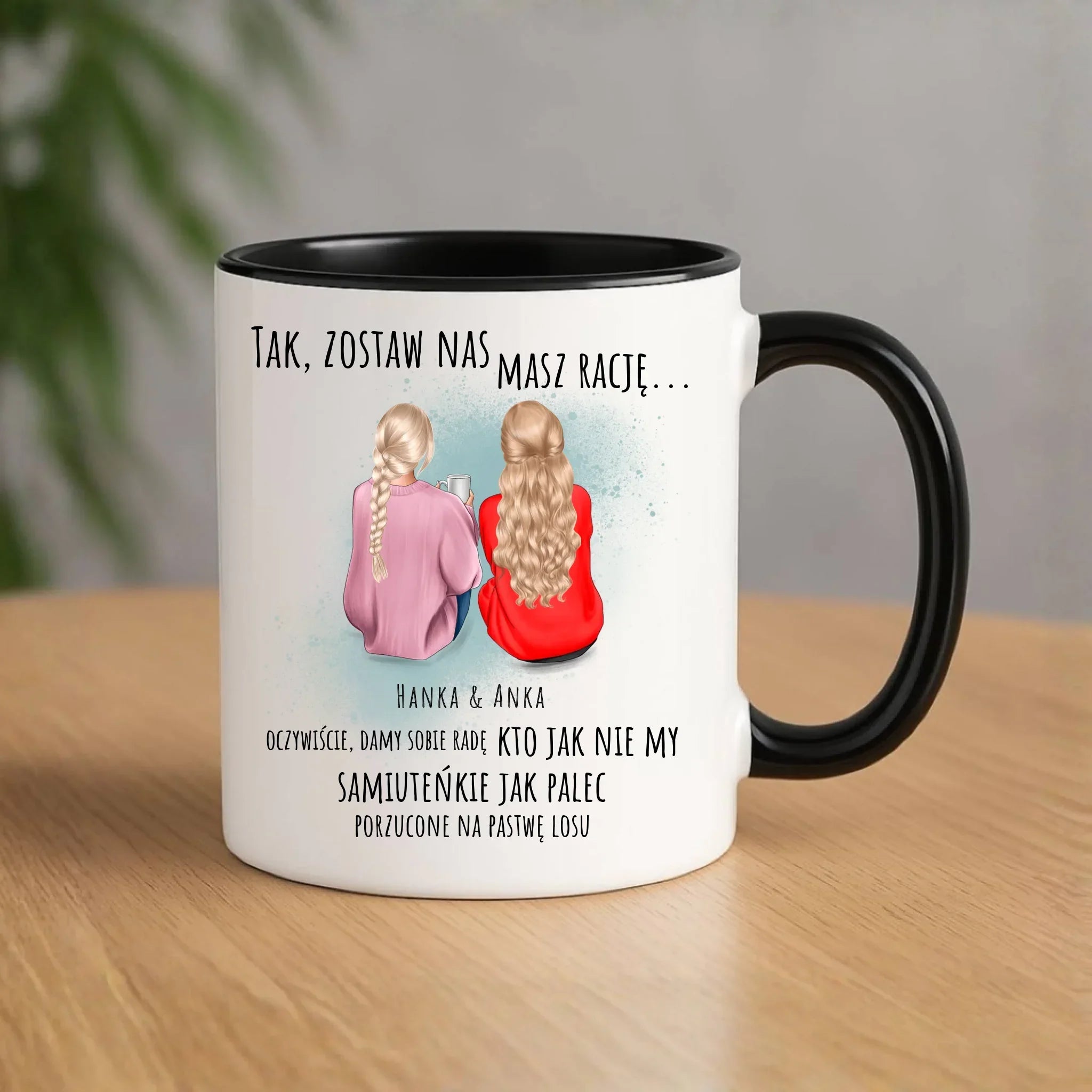 Kubek na odejście z pracy - prezent od koleżanek - 2-5 osób personalizowany OP16 - StoryCups.pl