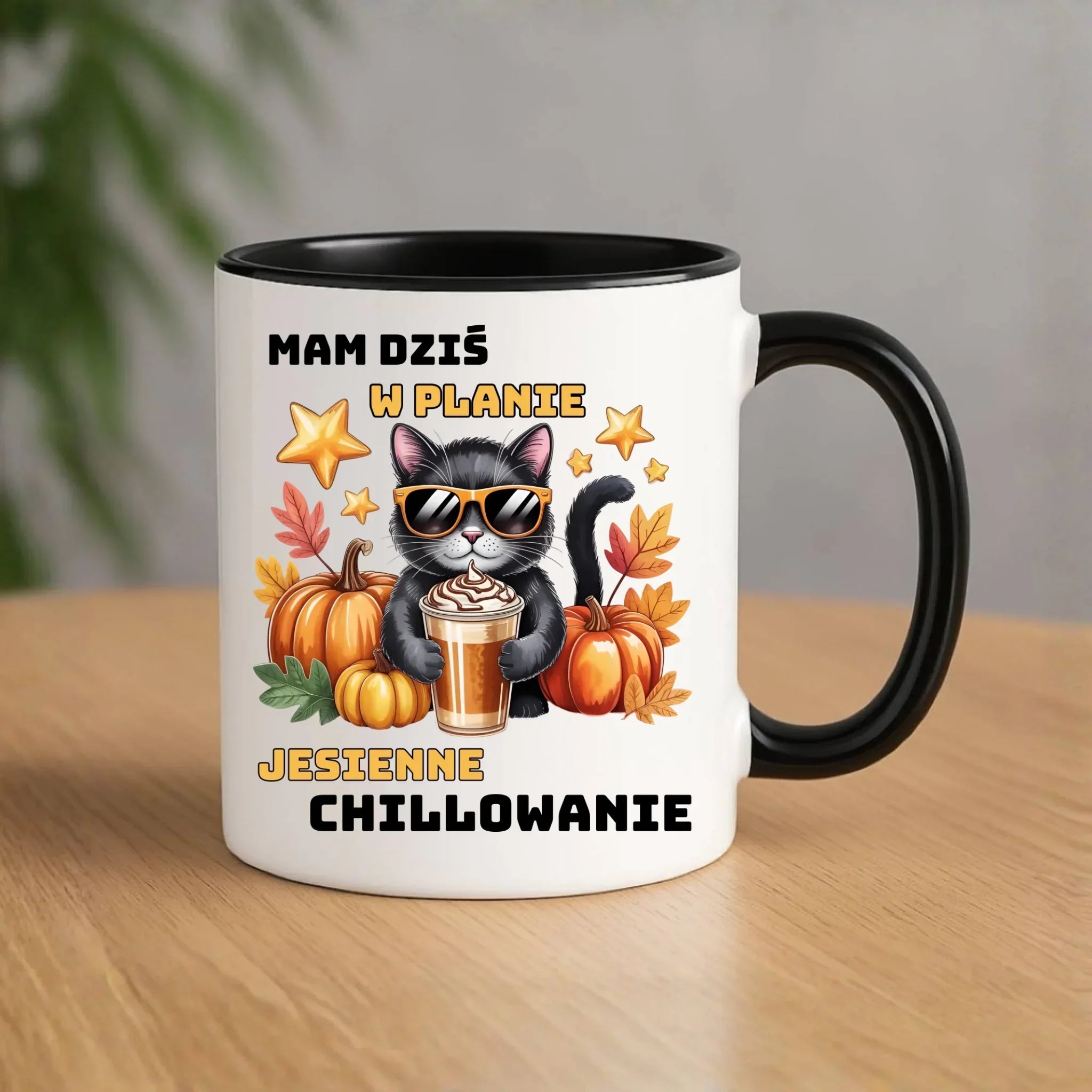 Kubek jesienny - Mam dziś w planie jesienne chillowanie JS34 - StoryCups.pl