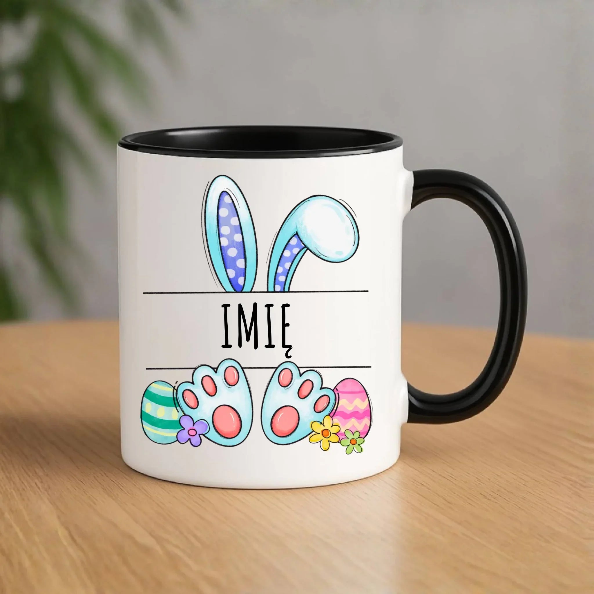 Kubek dla dziecka na Wielkanoc - Zajączek - personalizowany WN14 - StoryCups.pl