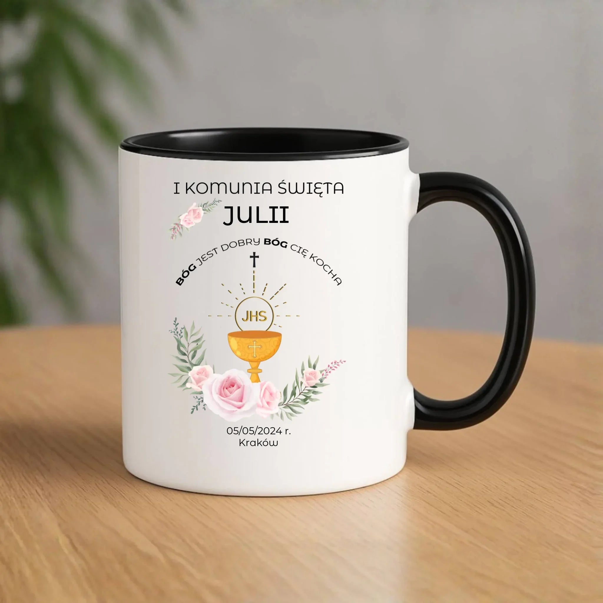 Kubek | Prezent na Pierwszą Komunię Świętą - personalizowany PK01 - StoryCups.pl