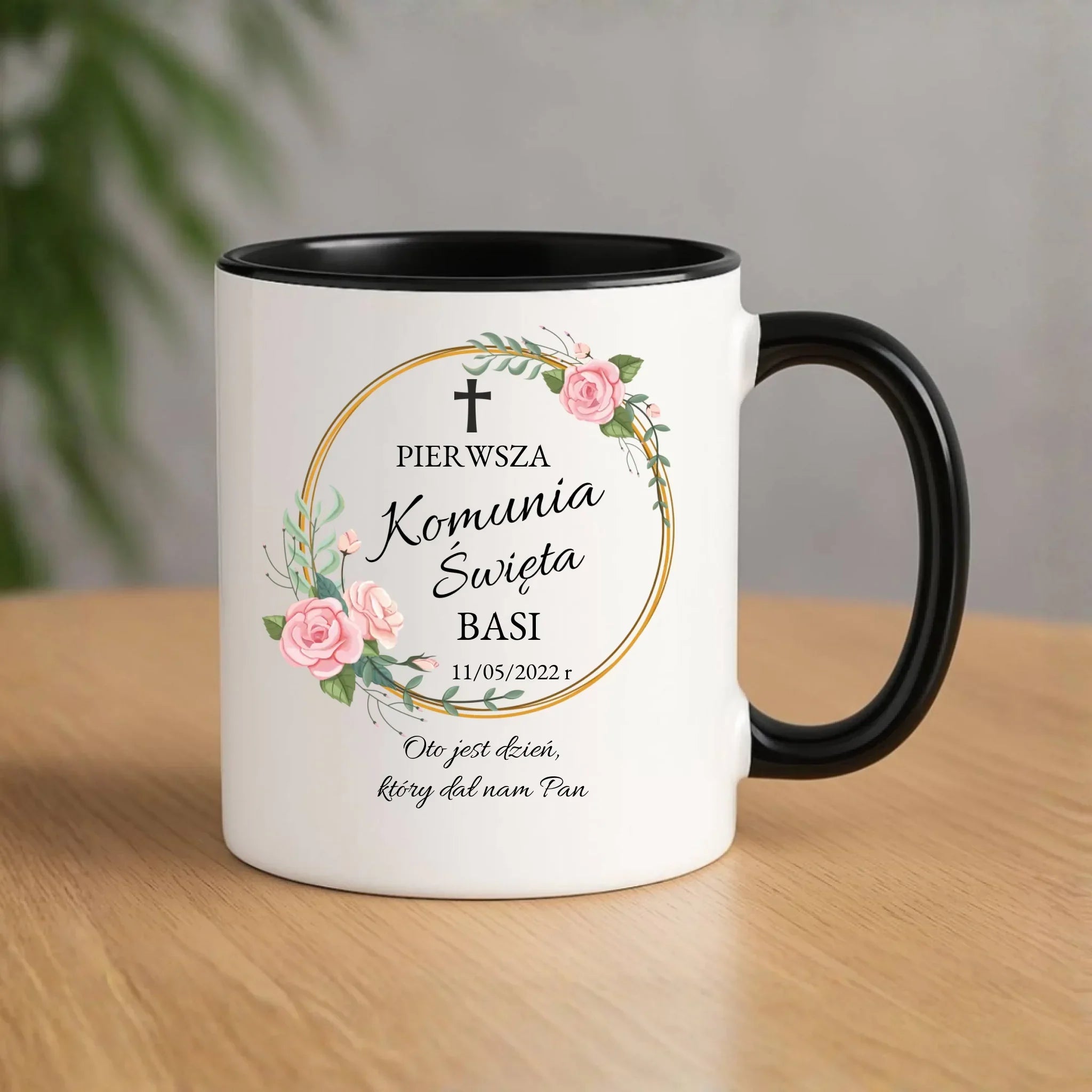 Kubek | Prezent na Pierwszą Komunię Świętą dla dziewczynki - personalizowany PK03 - StoryCups.pl