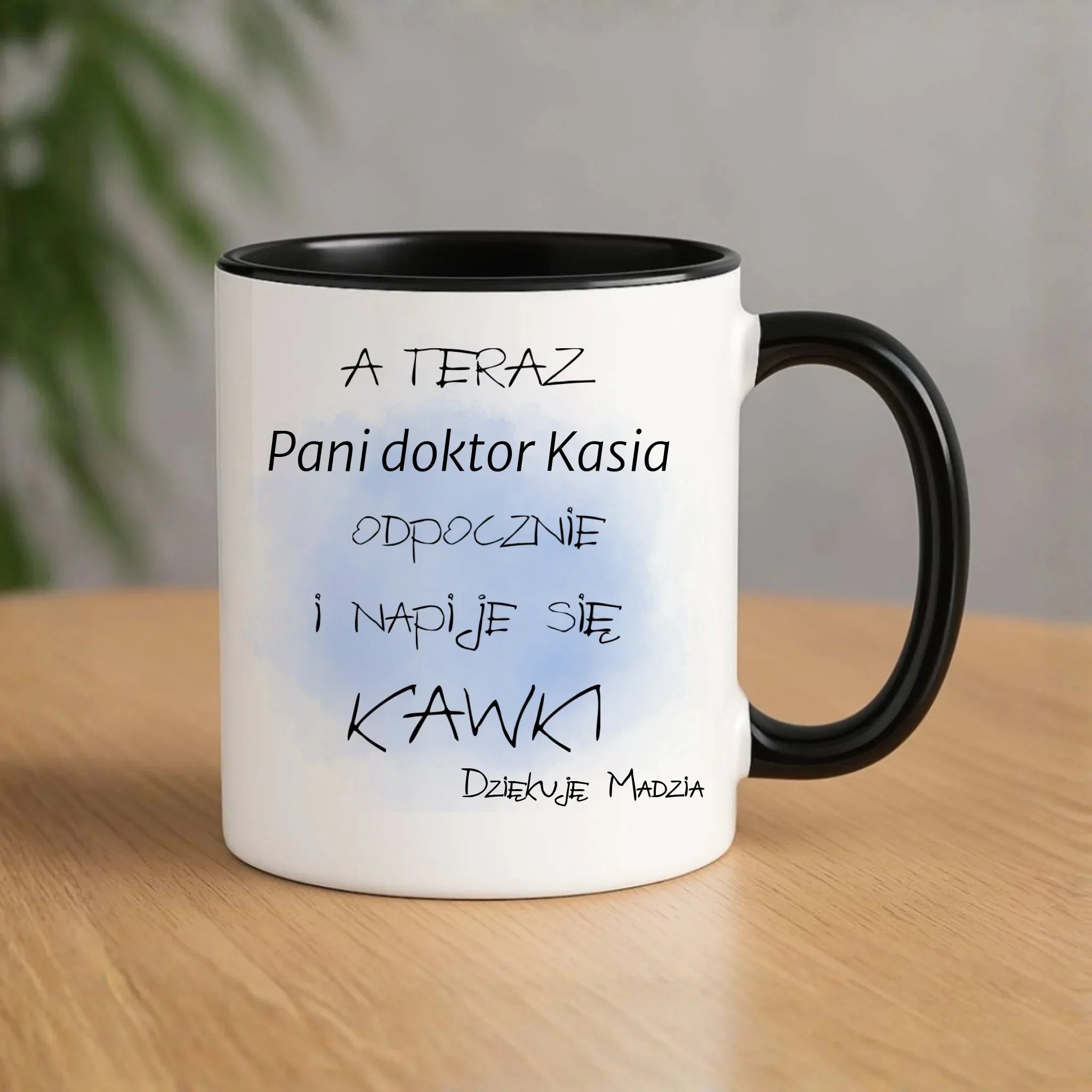 Kubek dla doktora - Prezent na podziękowanie - personalizowany L01 - StoryCups.pl
