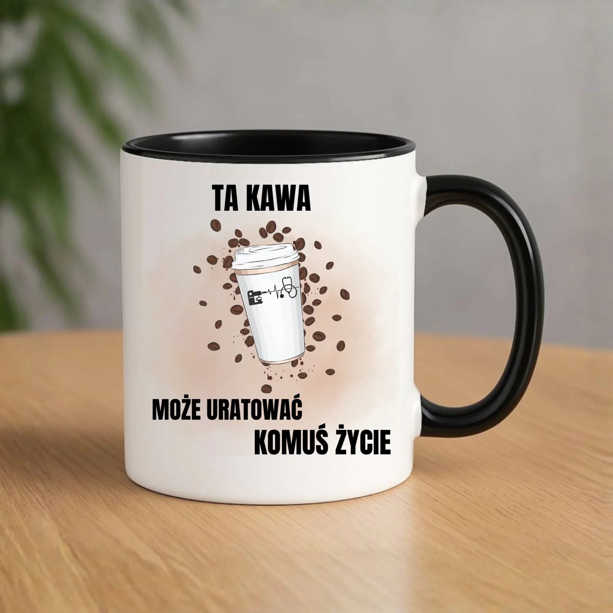Kubek dla lekarza - Ta kawa może uratować komuś życie L05 - StoryCups.pl