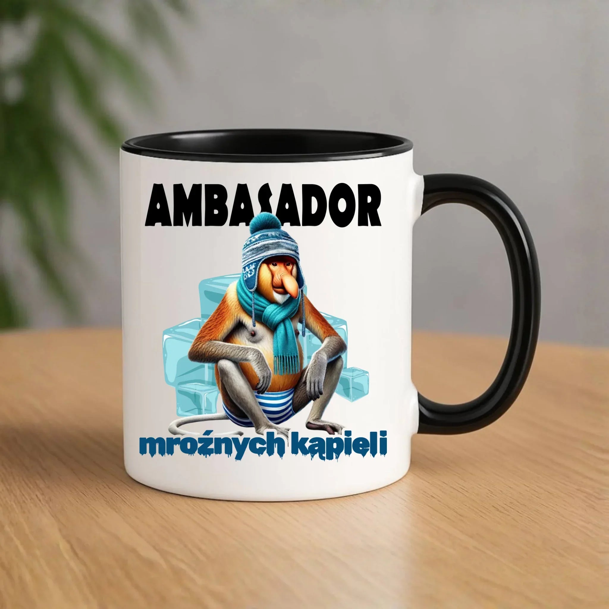 Kubek - prezent dla morsa - Janusz Nosacz Mors - Ambasador mroźnych kąpieli HM03 - StoryCups.pl