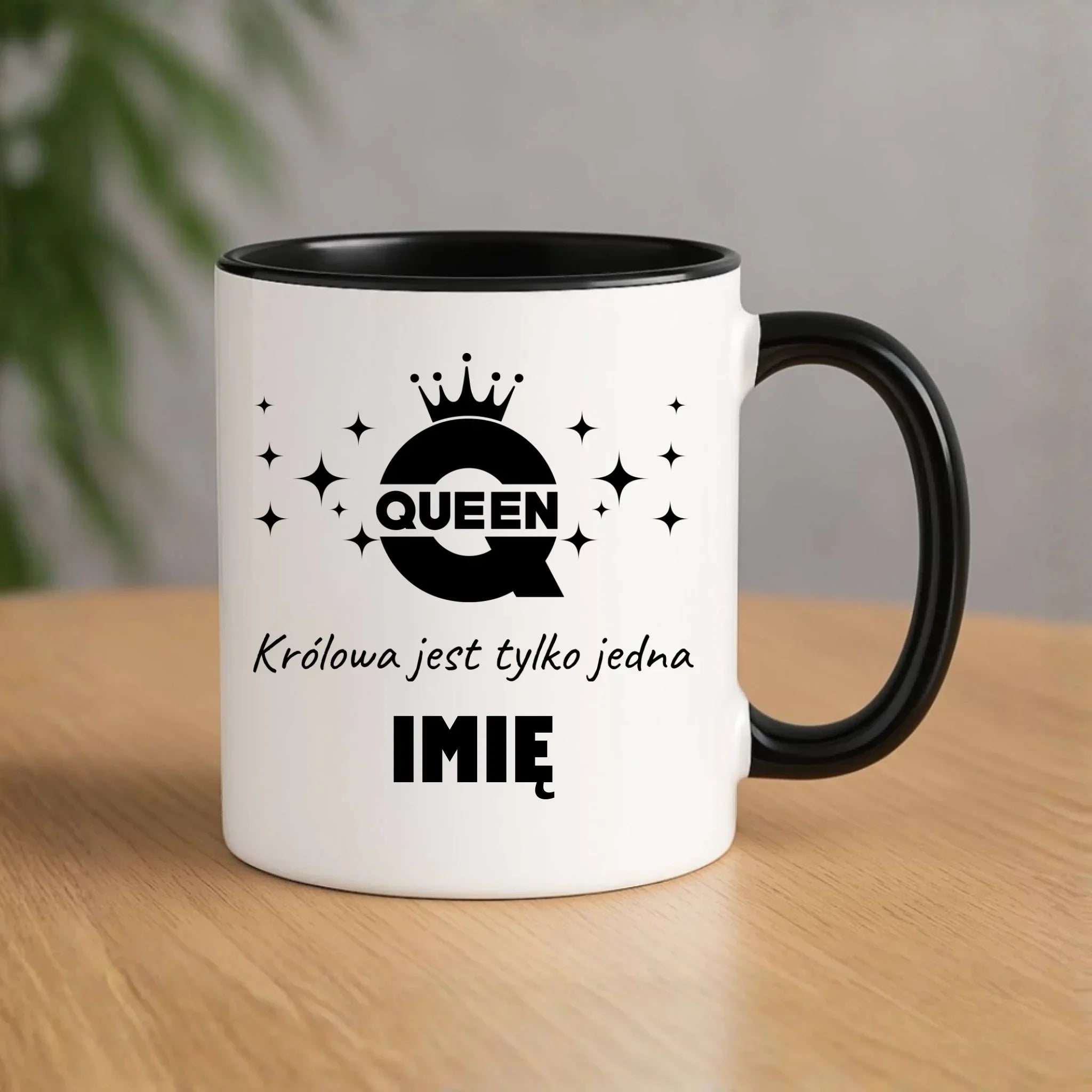 Kubek dla niej - Queen Królowa jest tylko jedna - personalizowany W40 - StoryCups.pl