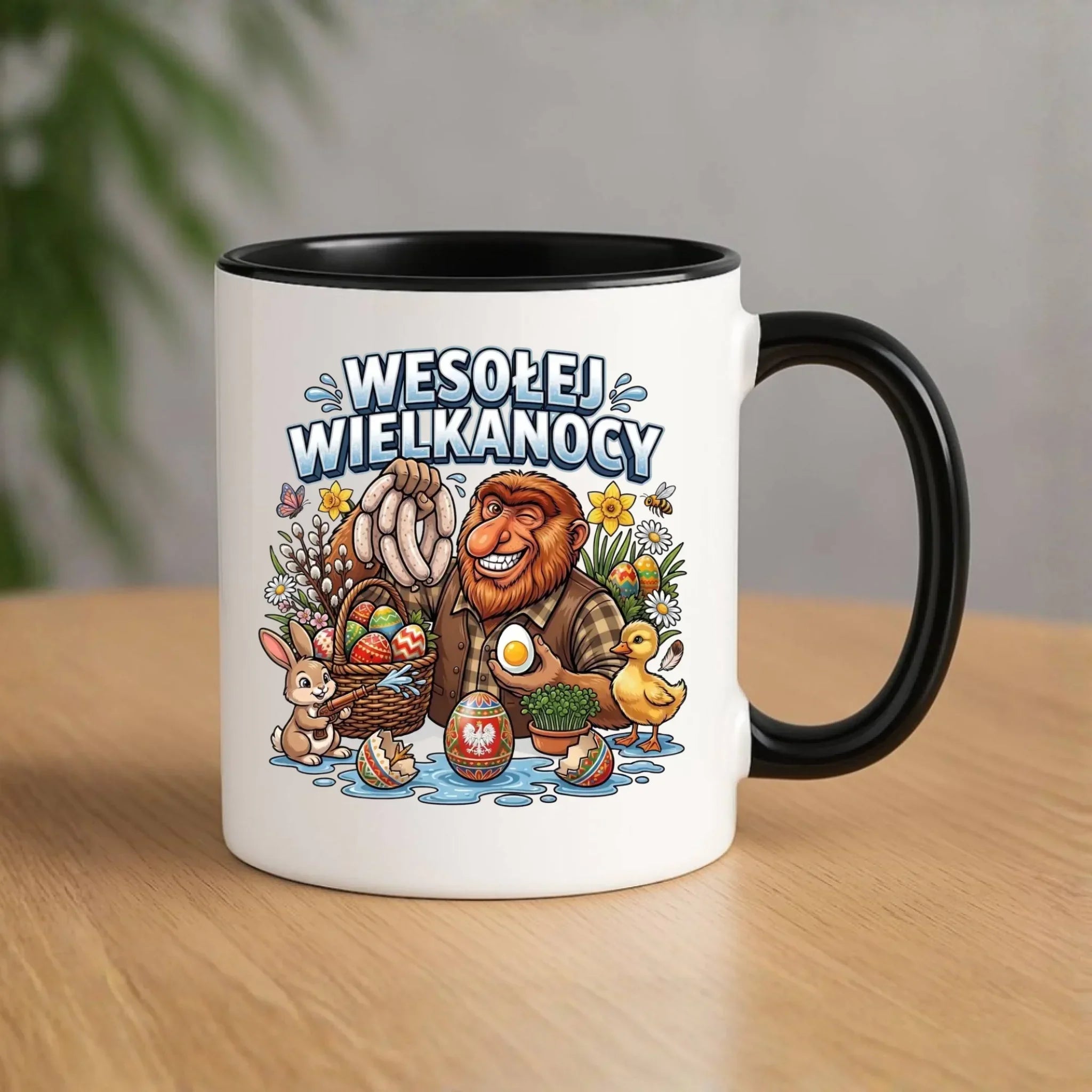 Kubek wielkanocny - Janusz Nosacz - Wesołej Wielkanocy WN21 - StoryCups.pl