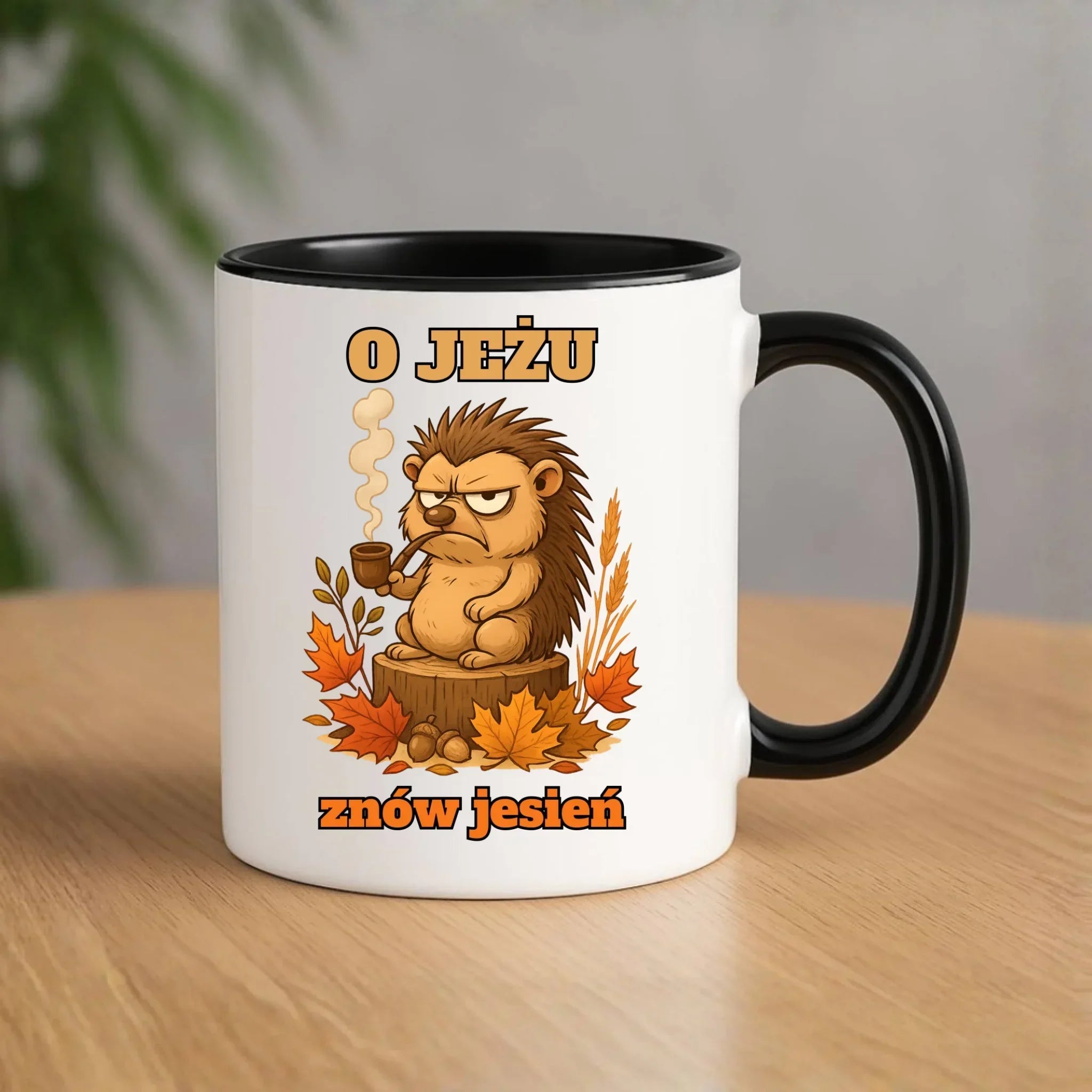 Kubek jesienny - O jeżu znów jesień JS20 - StoryCups.pl